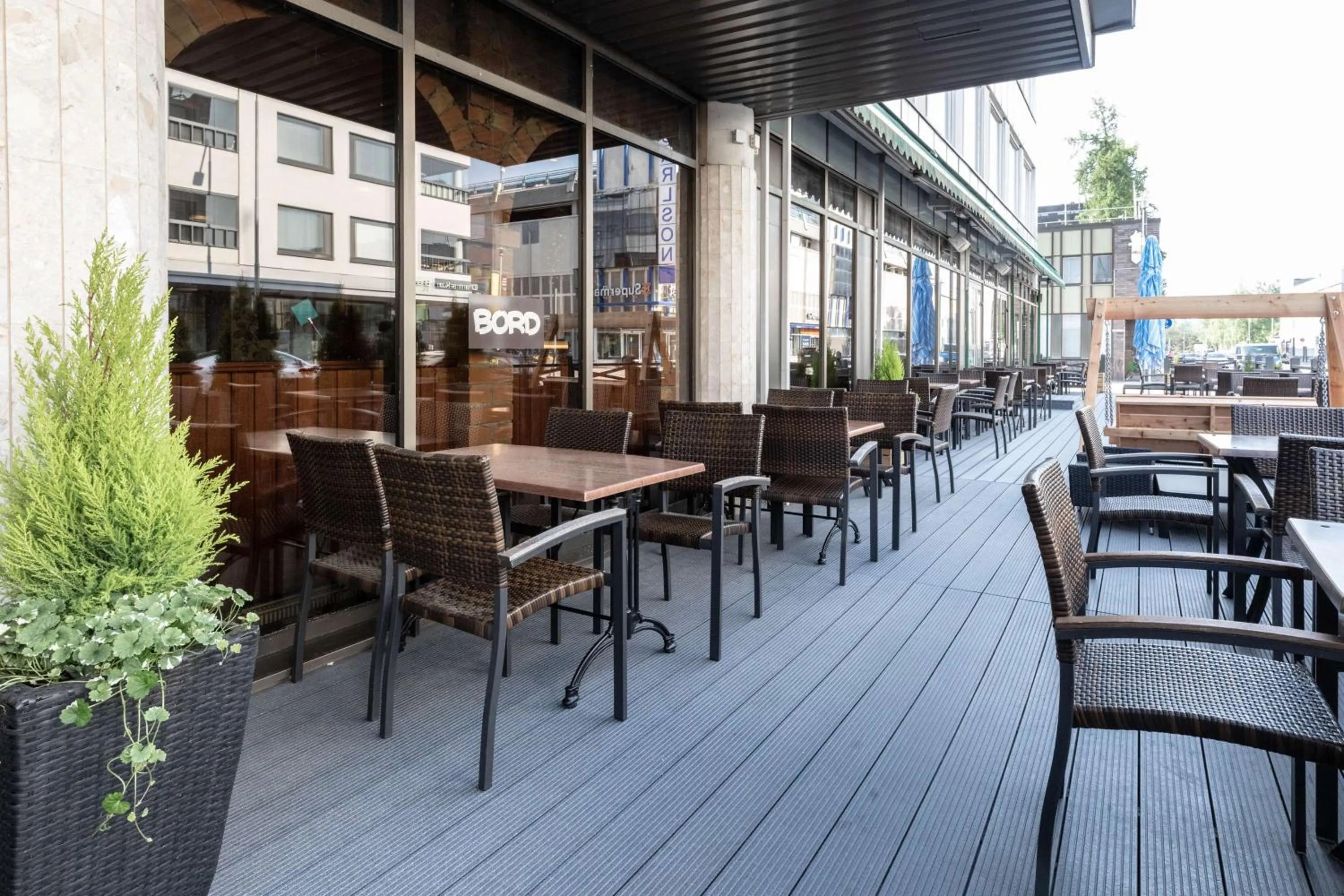 Patio in Scandic Mikkeli