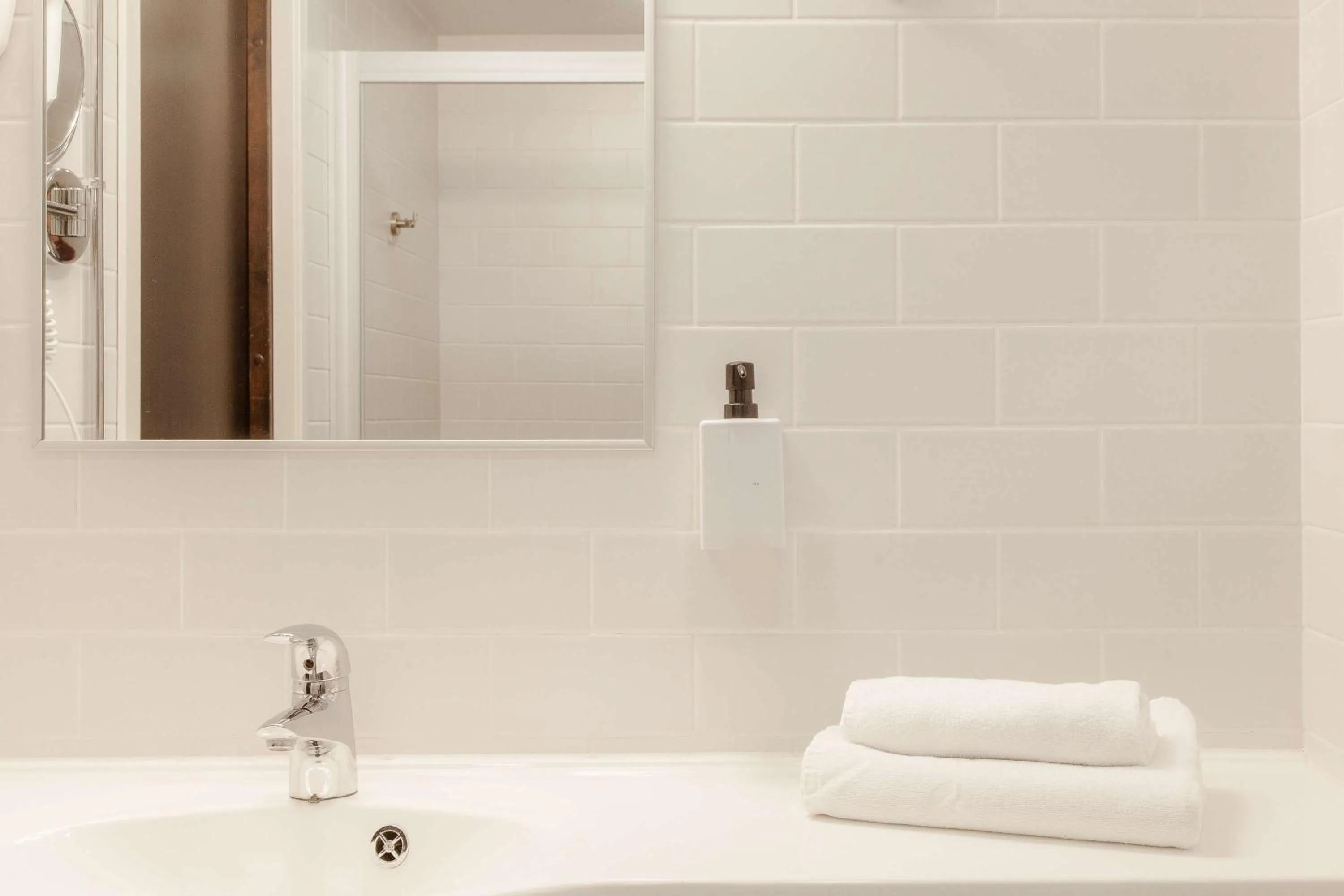 Bedroom in Scandic Mikkeli