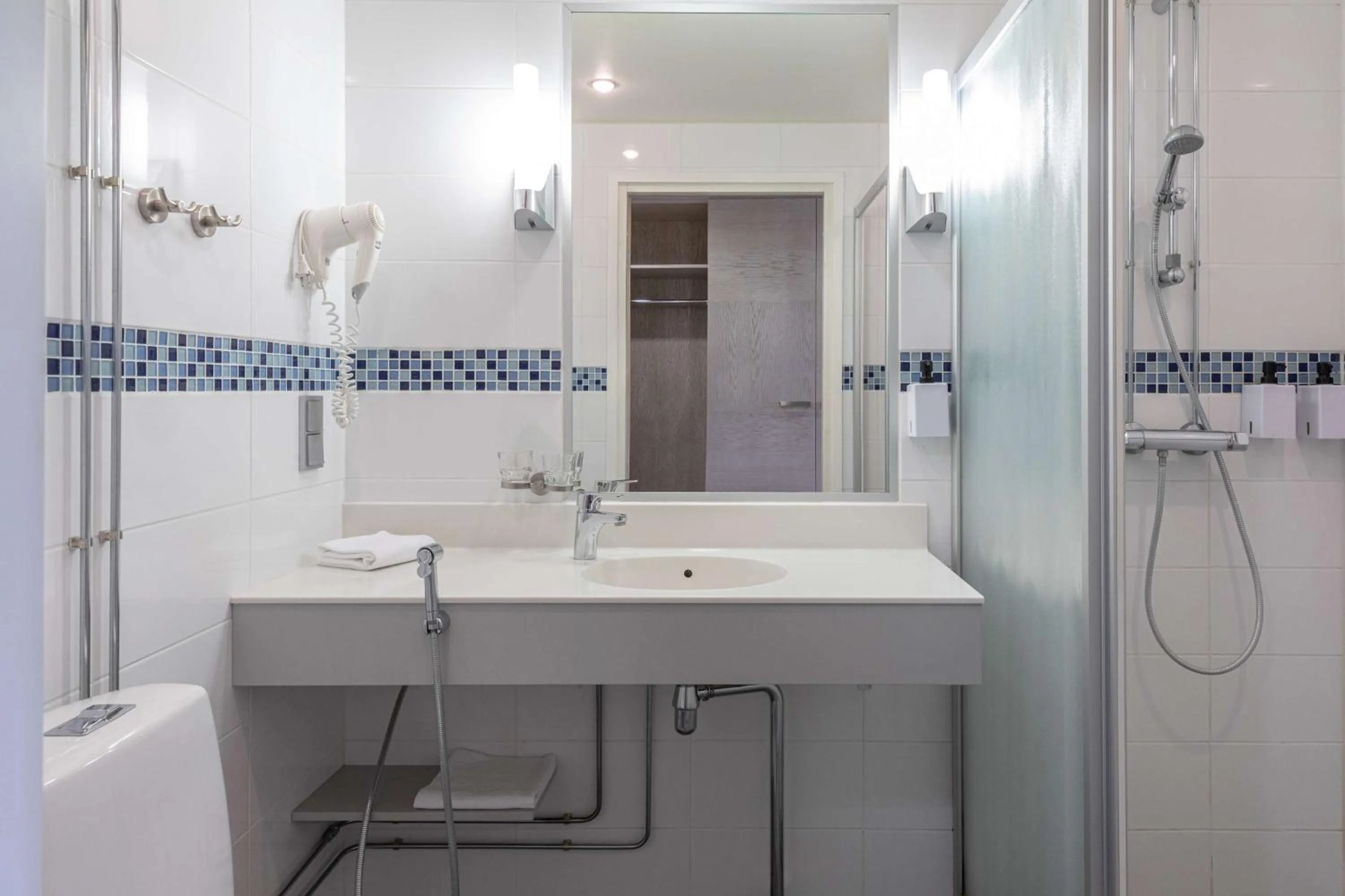 Bedroom in Scandic Joensuu