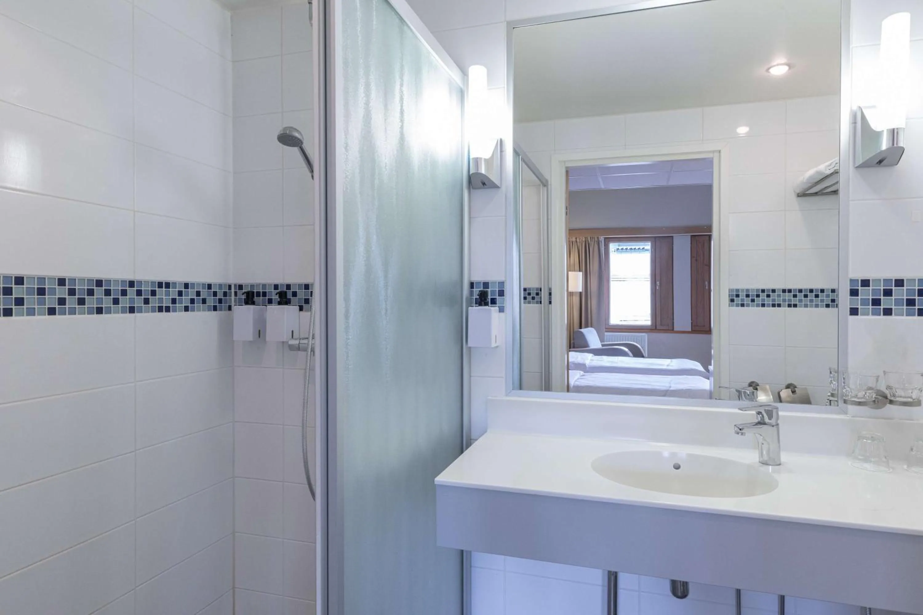 Bedroom in Scandic Joensuu