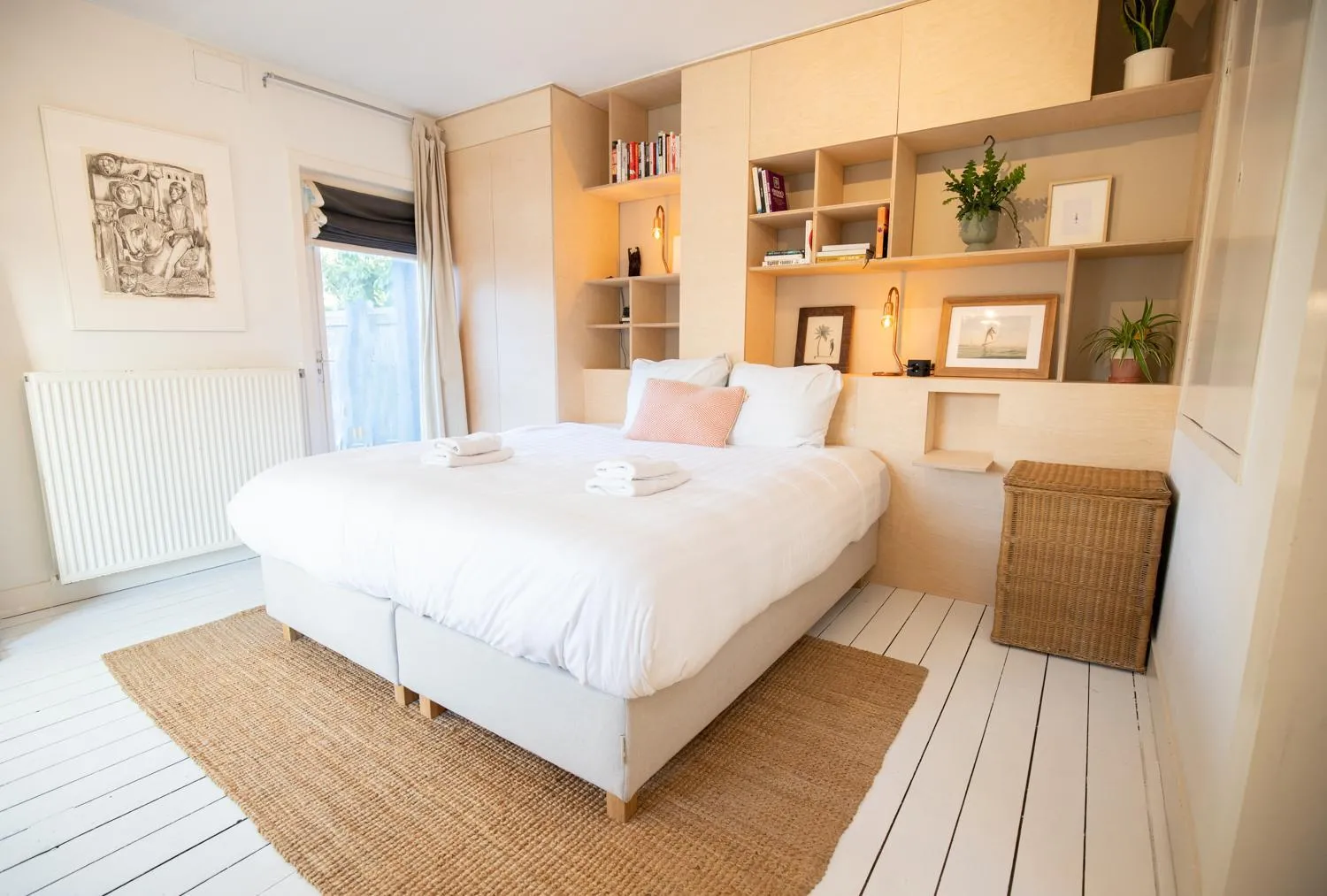Bed in Cute Beach House Zandvoort