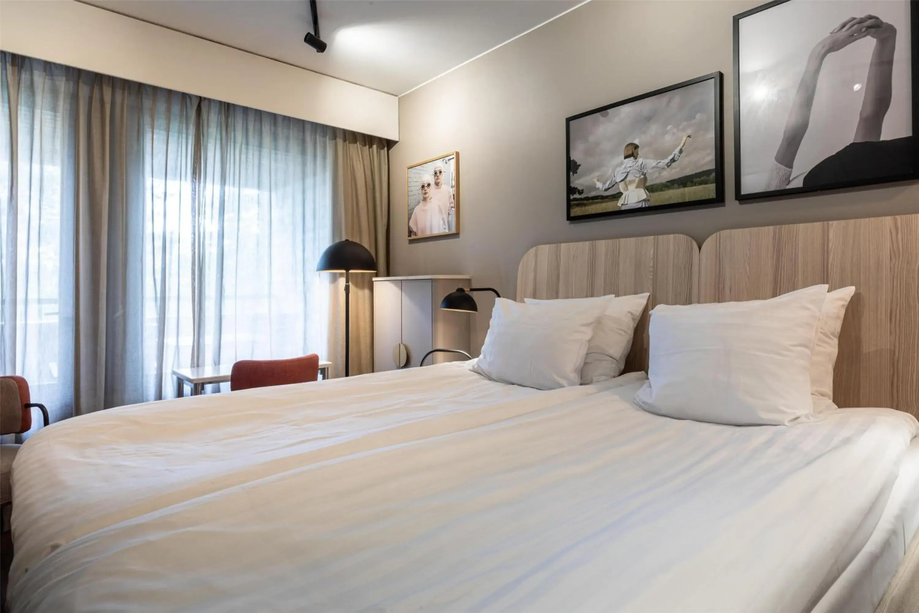 Bedroom, Bed in Scandic Laajavuori Bedroom, Bed in Scandic Laajavuori