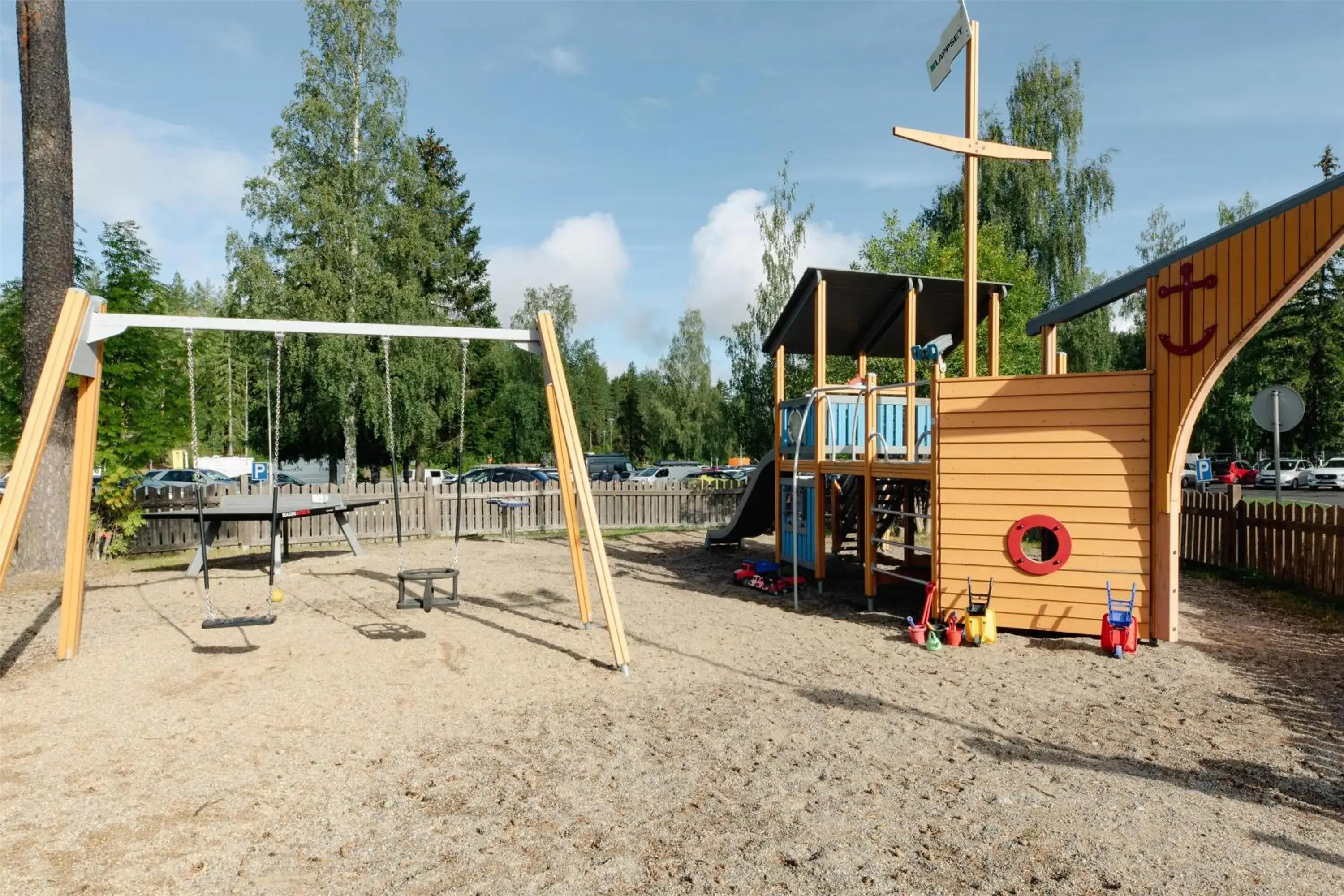 Property building in Scandic Laajavuori Property building in Scandic Laajavuori