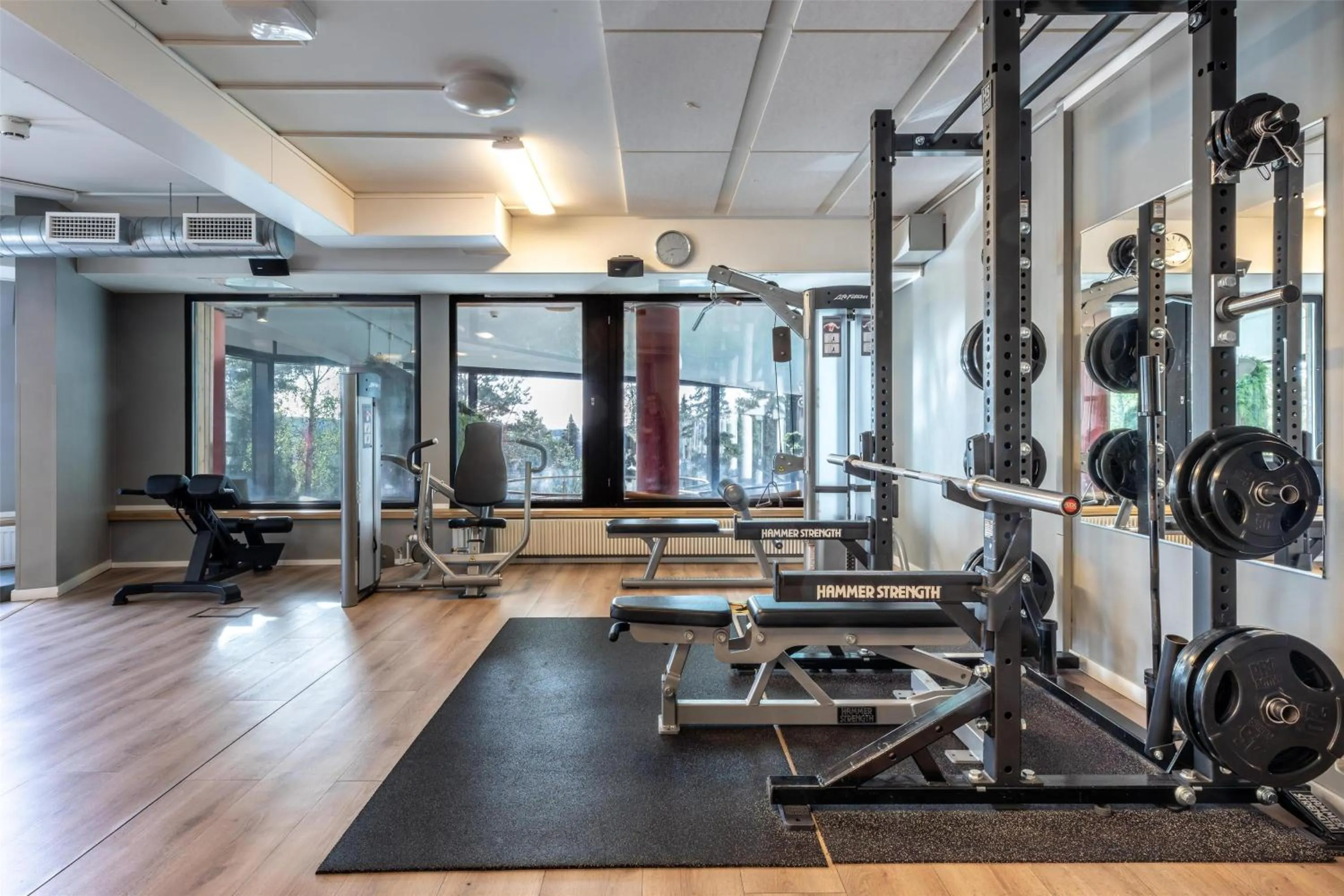 Fitness centre/facilities in Scandic Laajavuori
