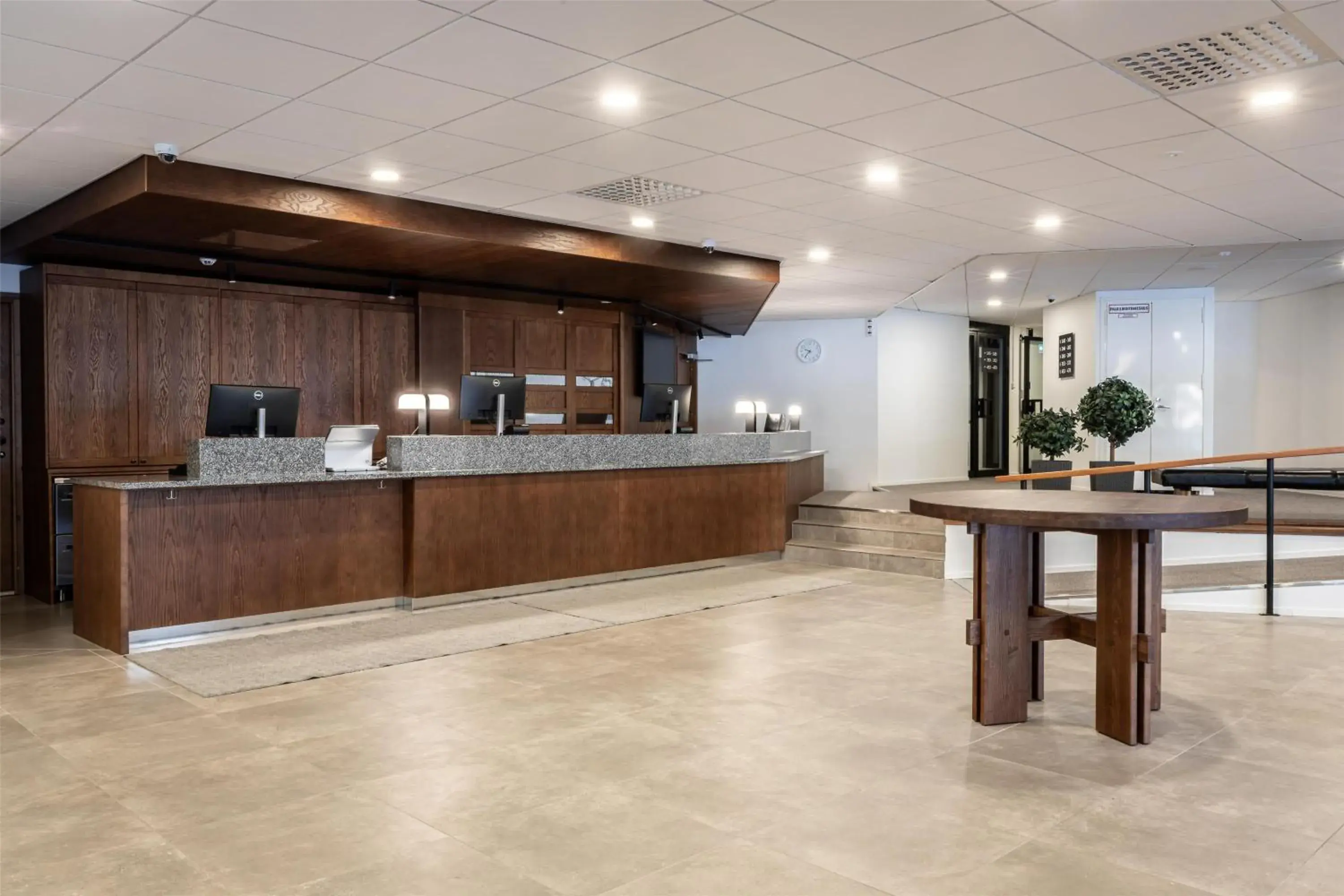 Lobby or reception in Scandic Laajavuori Lobby or reception in Scandic Laajavuori