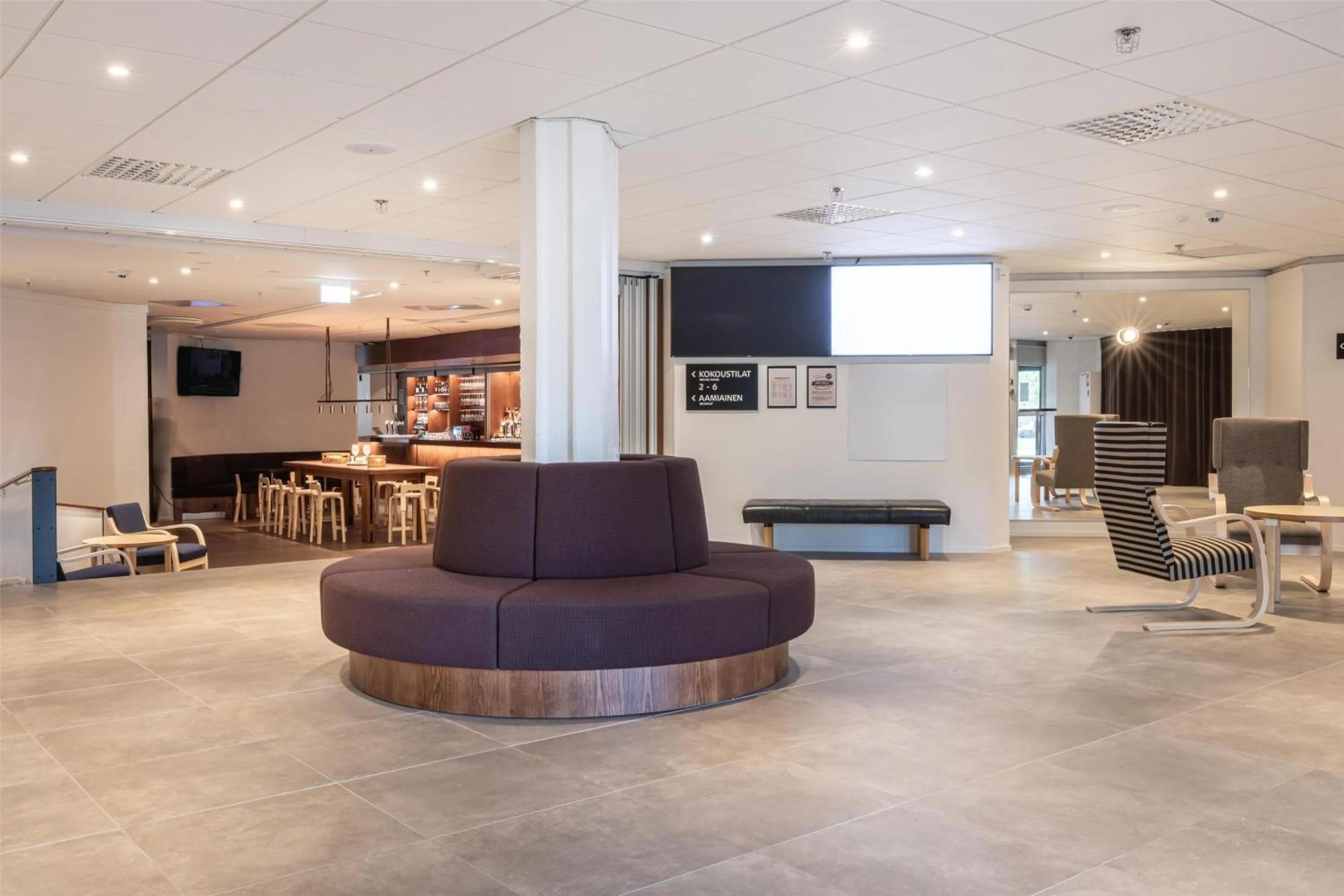 Lobby or reception in Scandic Laajavuori