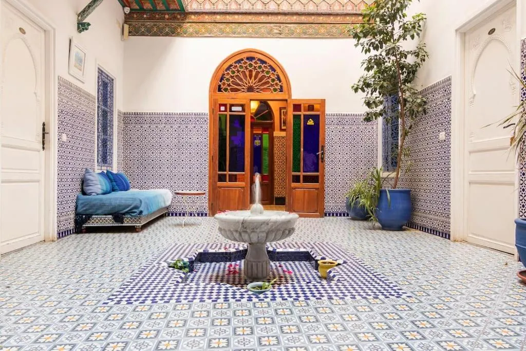 Patio in Riad Hôtel Essaouira