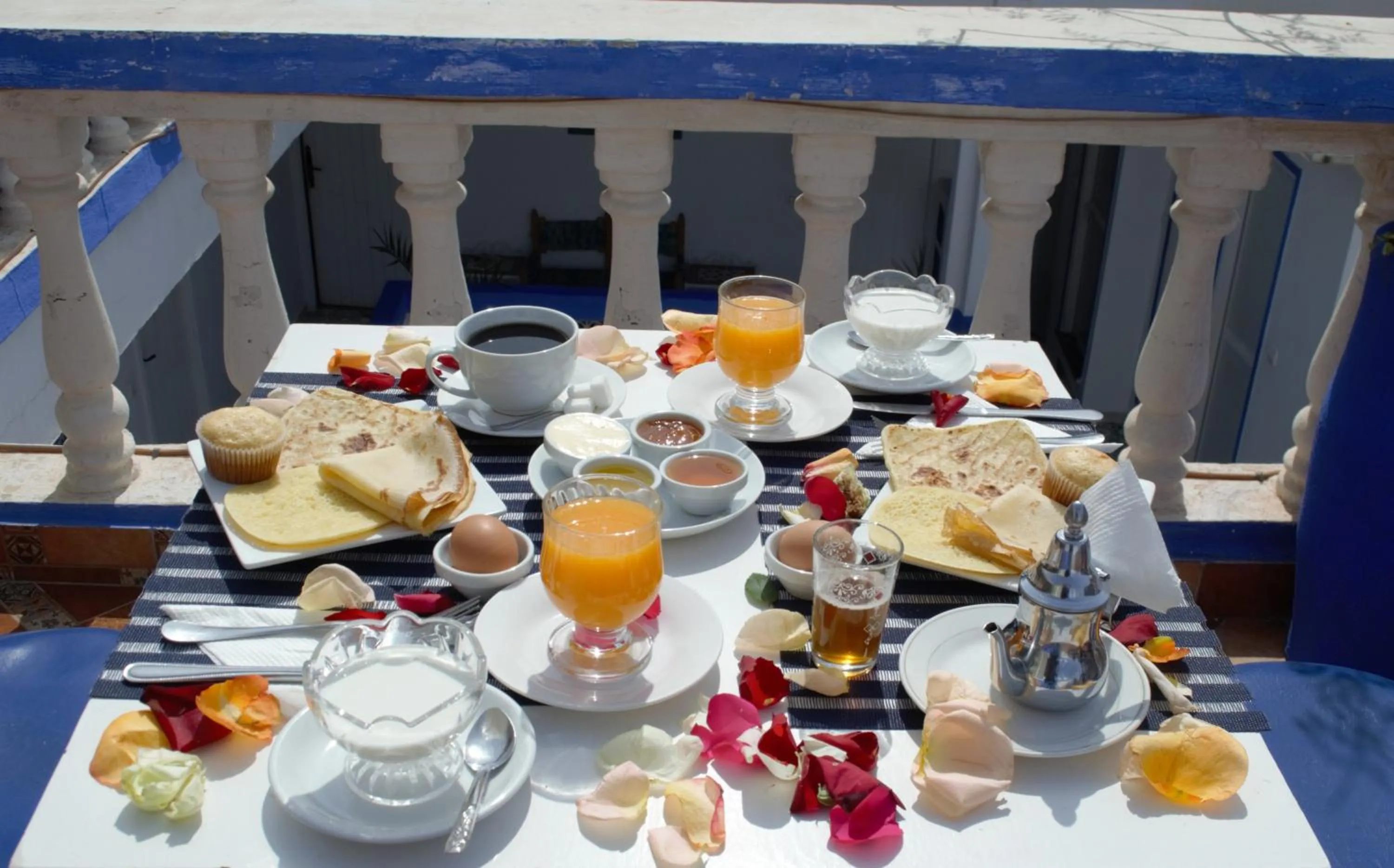 Food and drinks in Riad Hôtel Essaouira