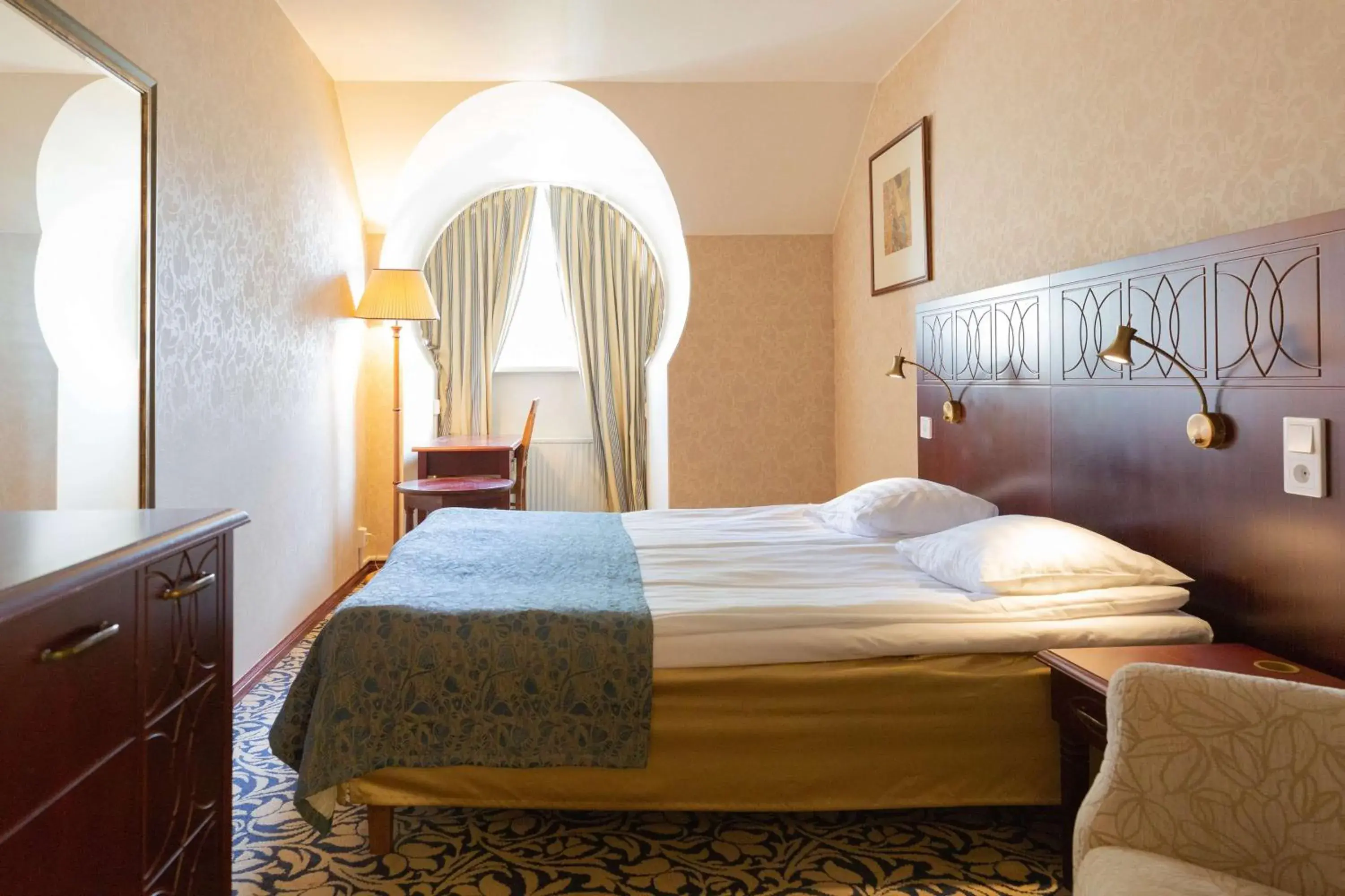 Bedroom, Bed in Imatran Valtionhotelli Bedroom, Bed in Imatran Valtionhotelli