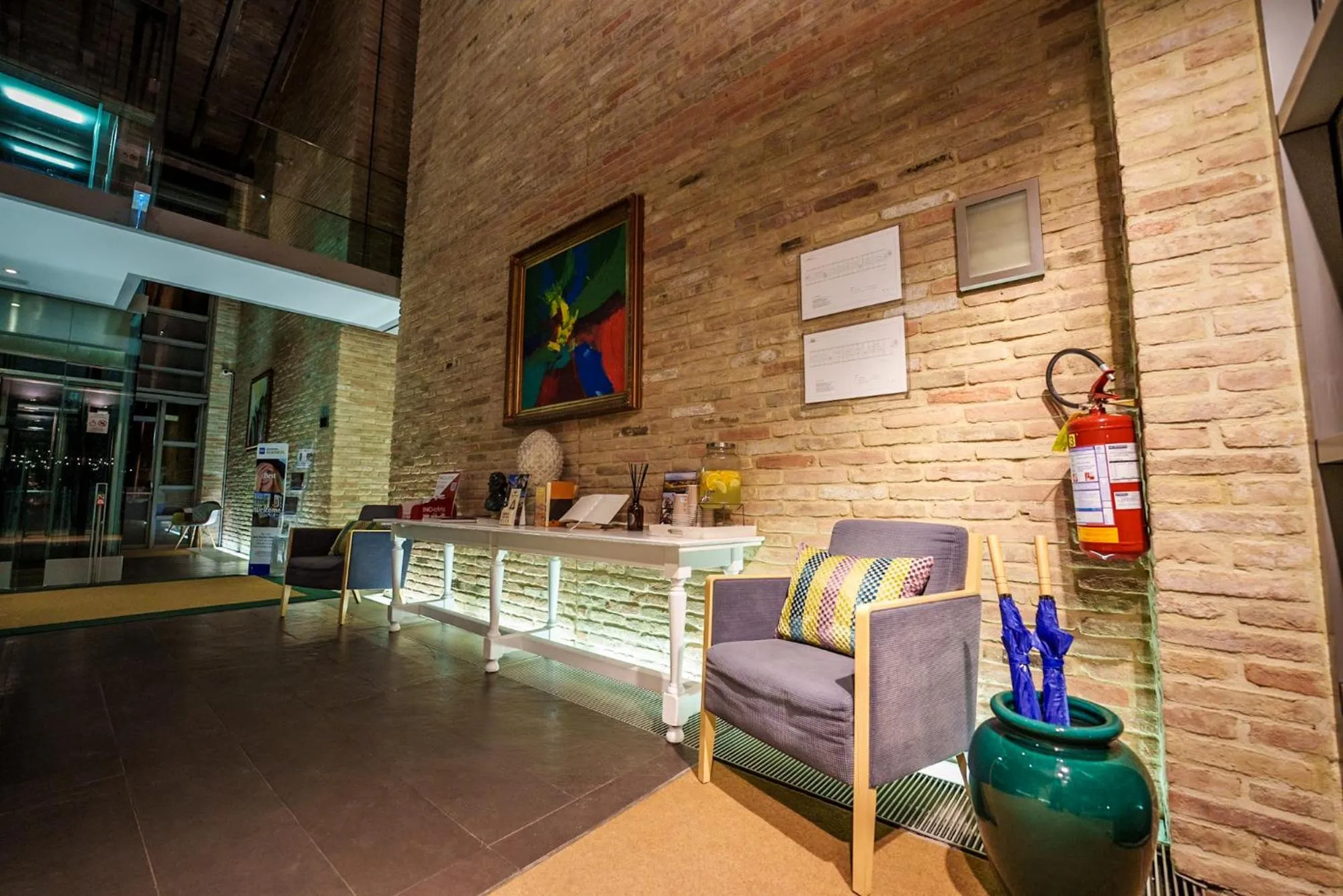 Seating area in Best Western Hotel Green City