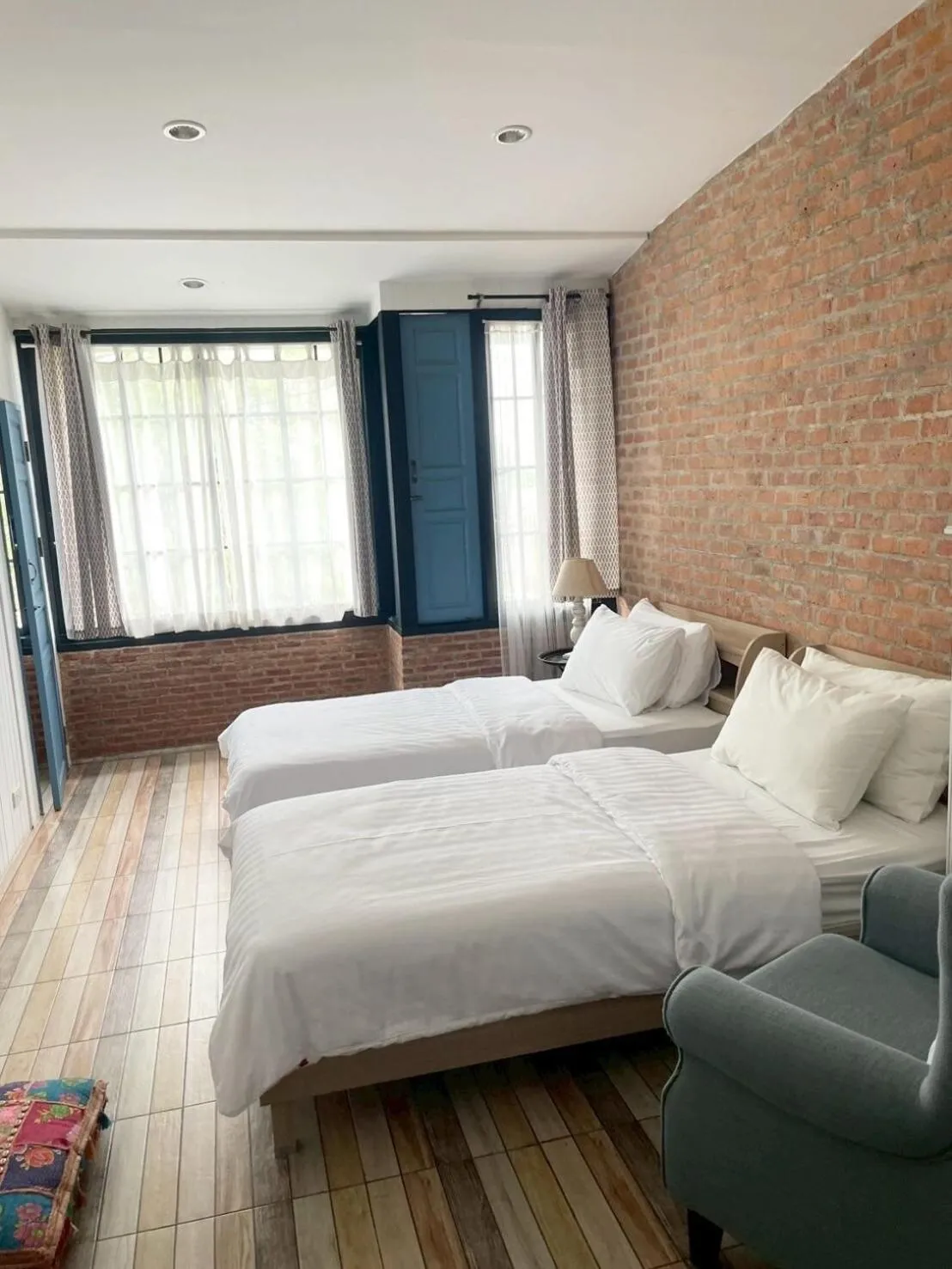 Bed in fio's house by the sea