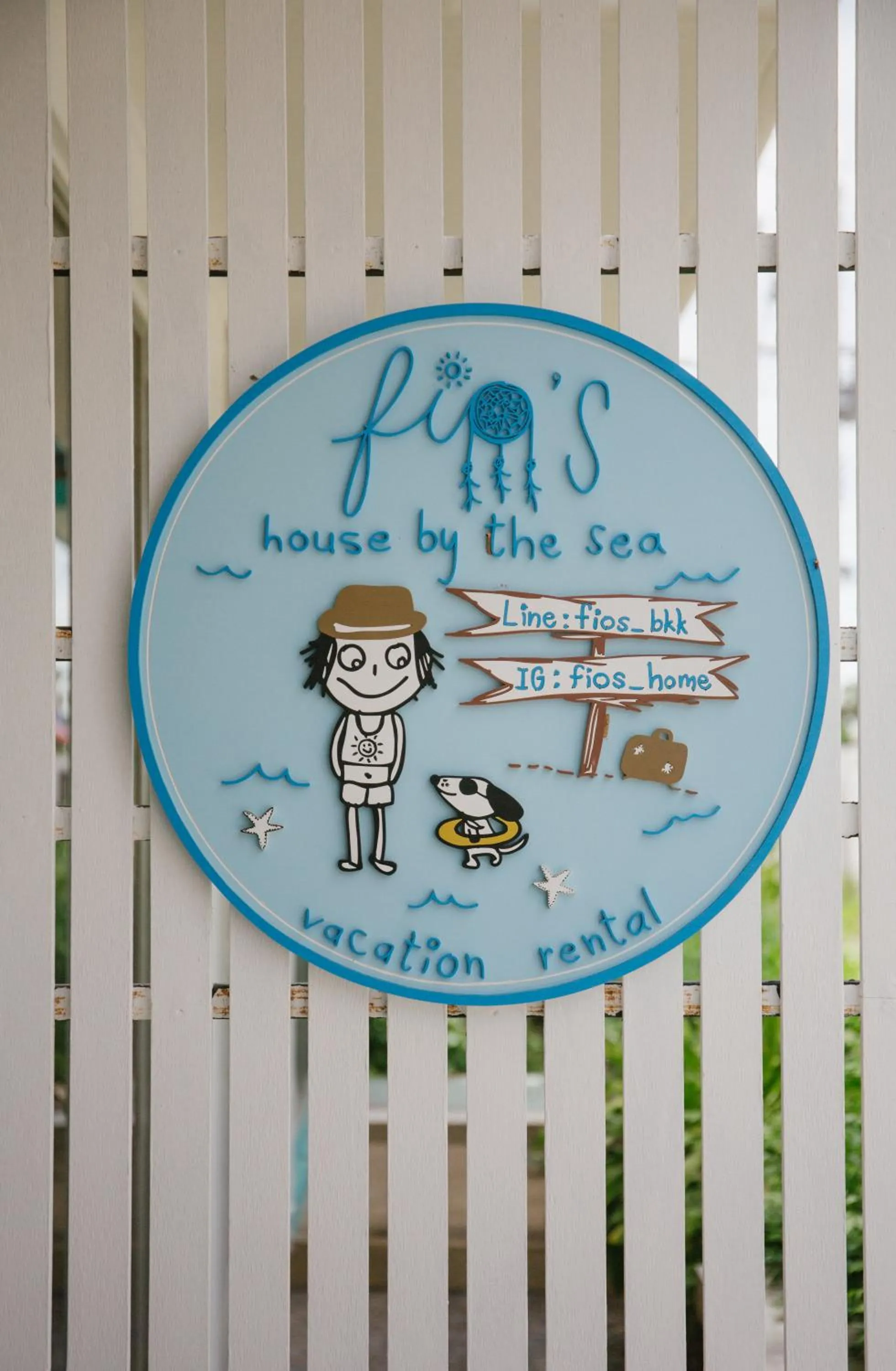 Property building in fio's house by the sea