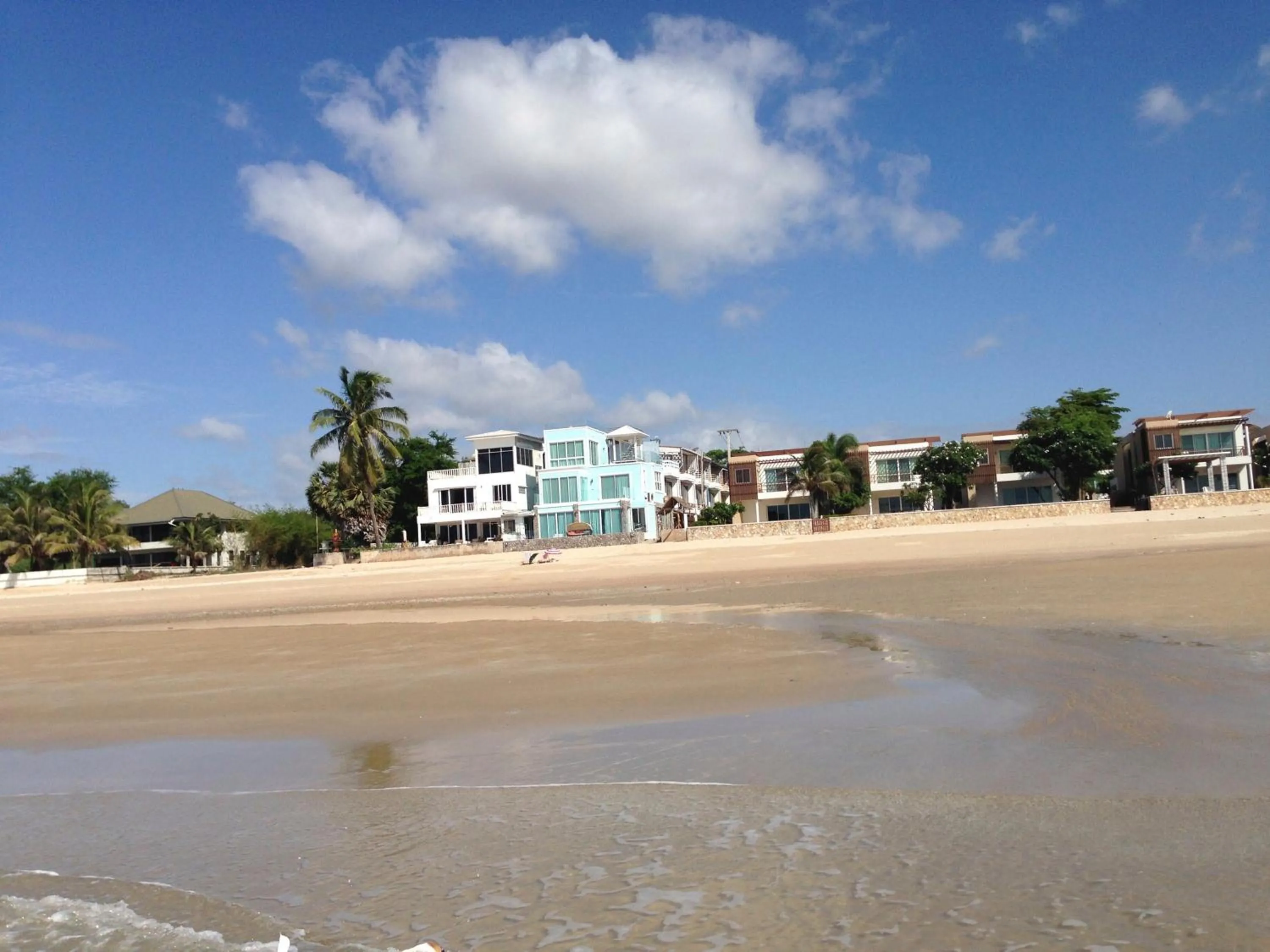 Beach in fio's house by the sea