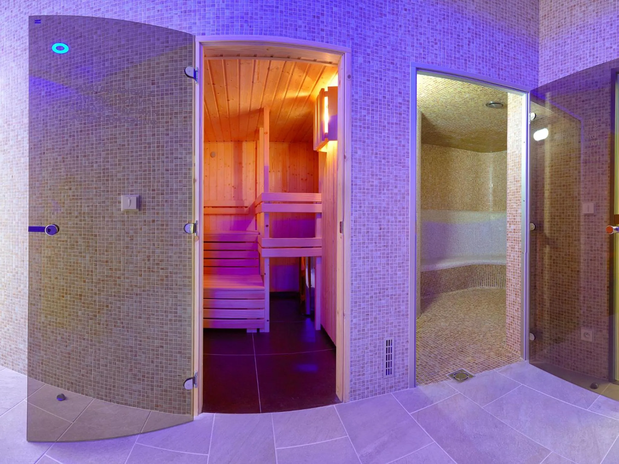 Sauna, Bed in Spa Hotel Iris