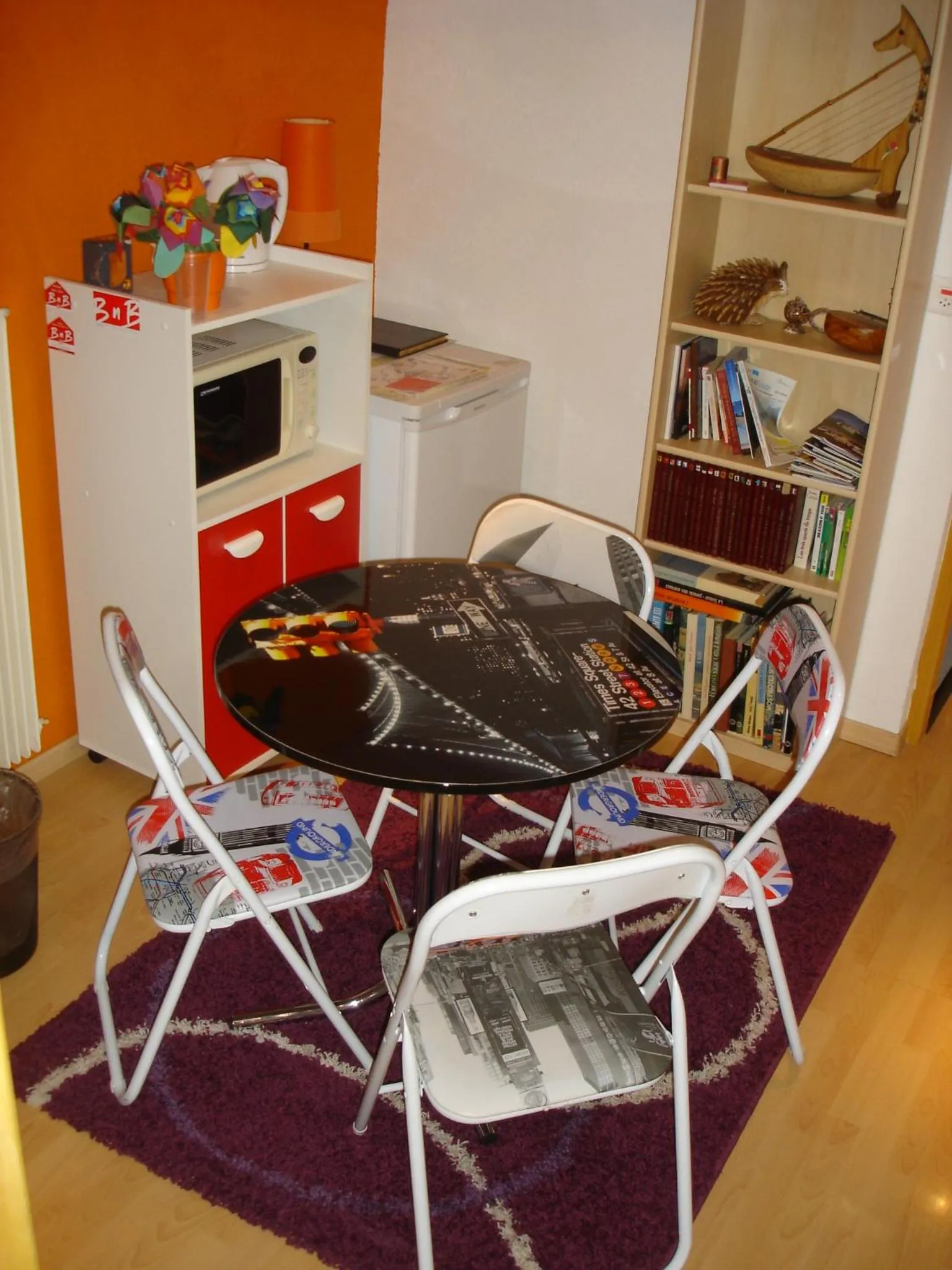 Seating area in BnB Le Relais du Château
