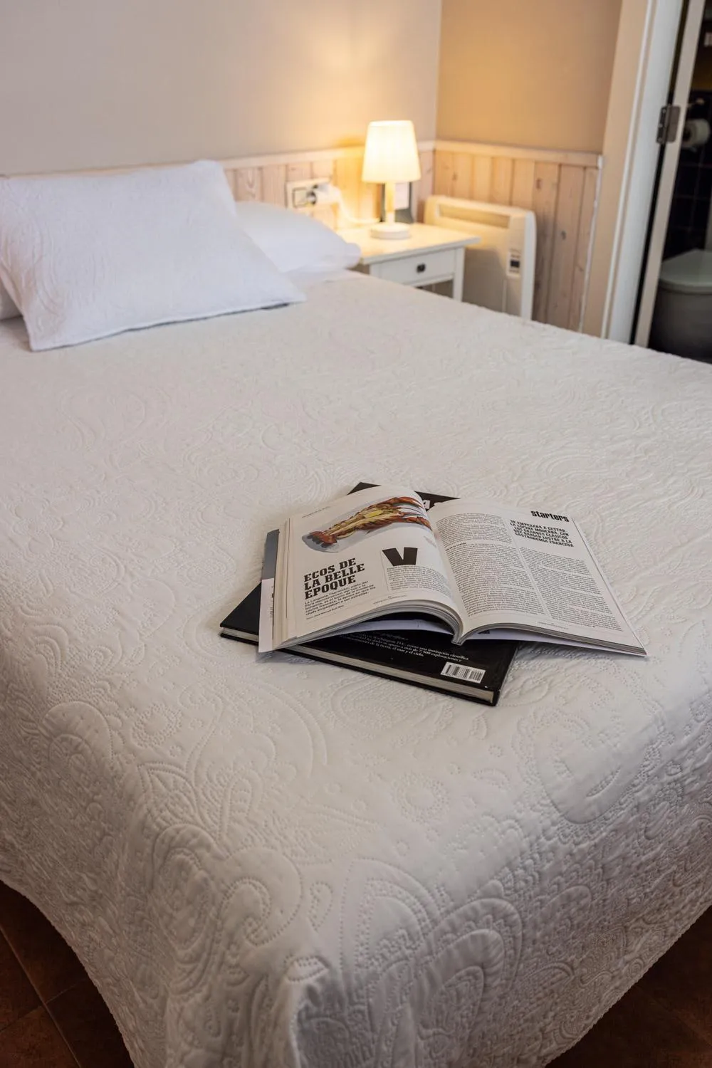 Bed in Hotel Puerto Arnela