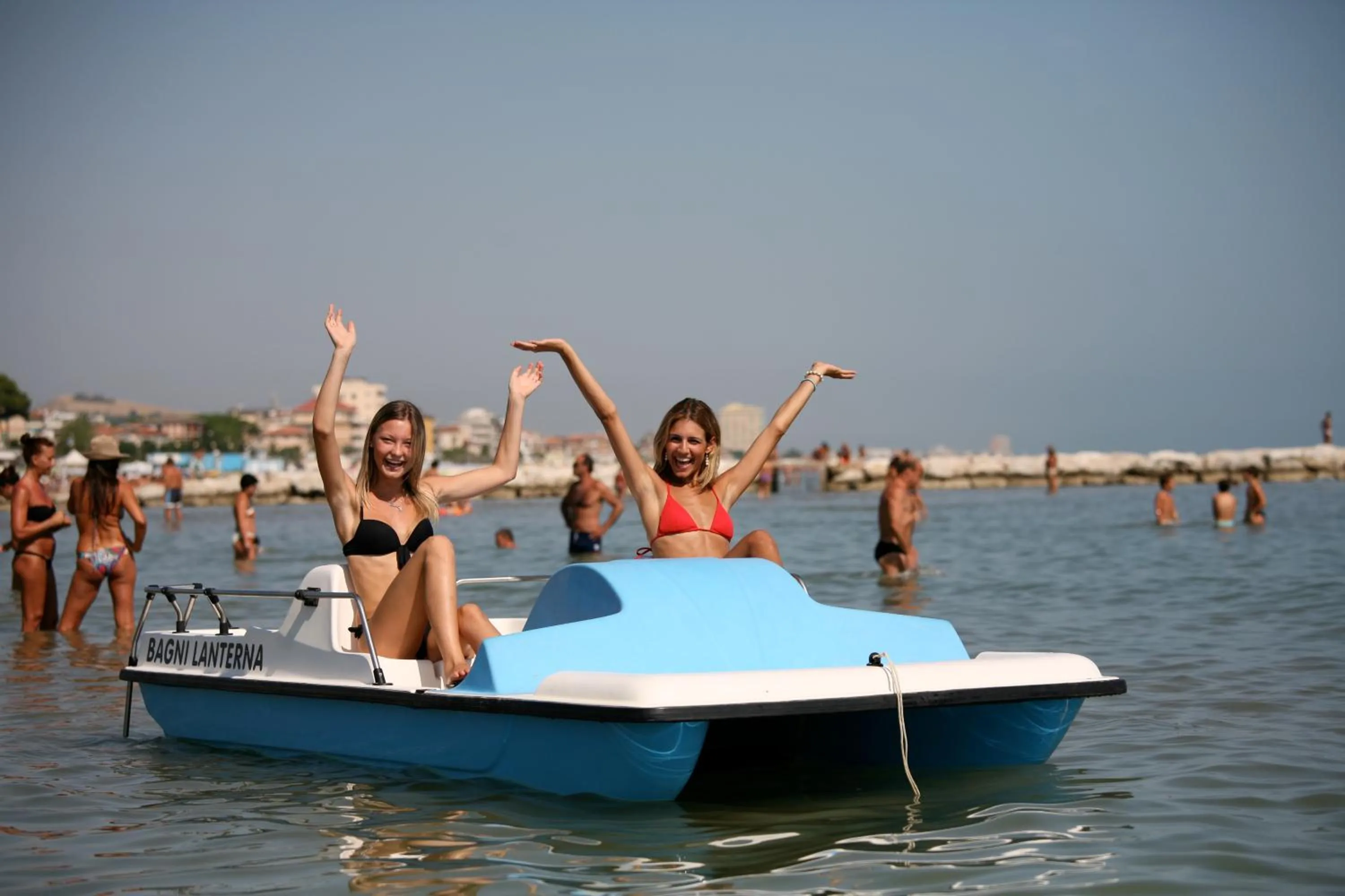 Beach in Hotel Lanterna