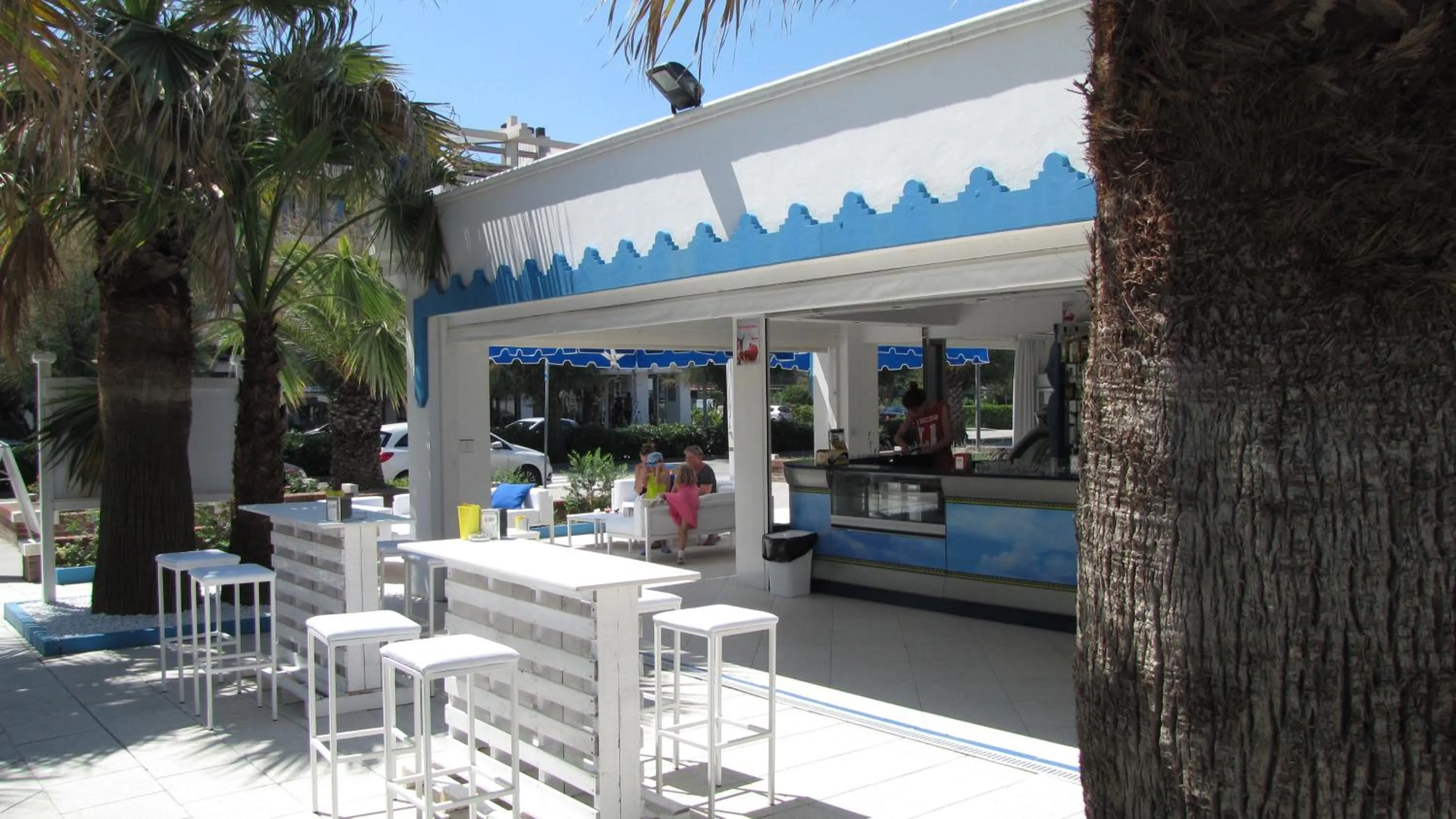 Beach in Hotel Lanterna