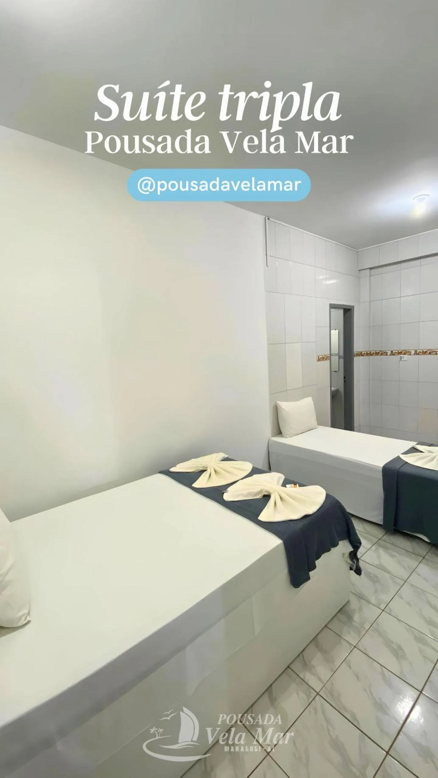 Standard Triple Room in Pousada Vela Mar