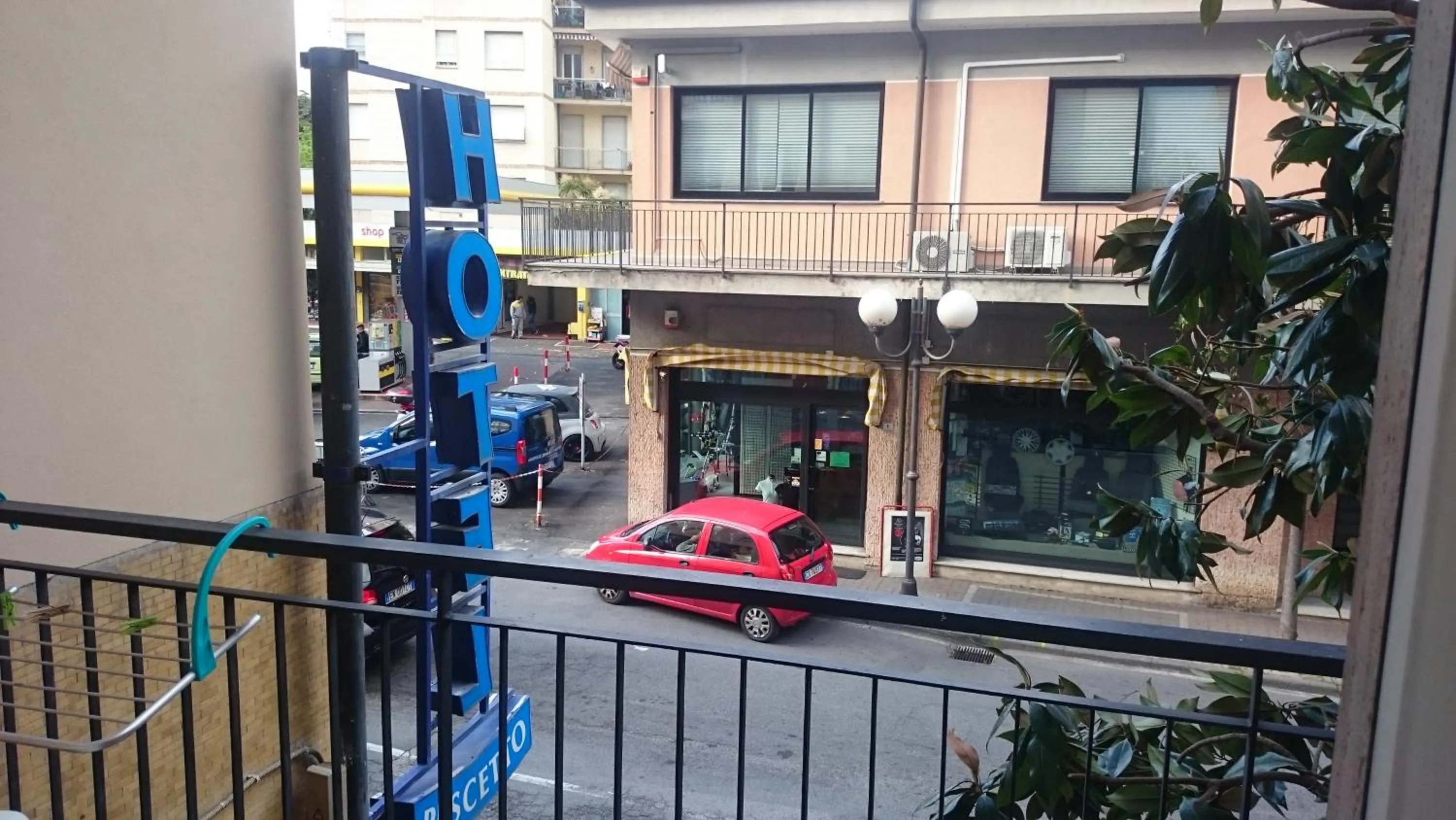 Street view in Hotel Pescetto