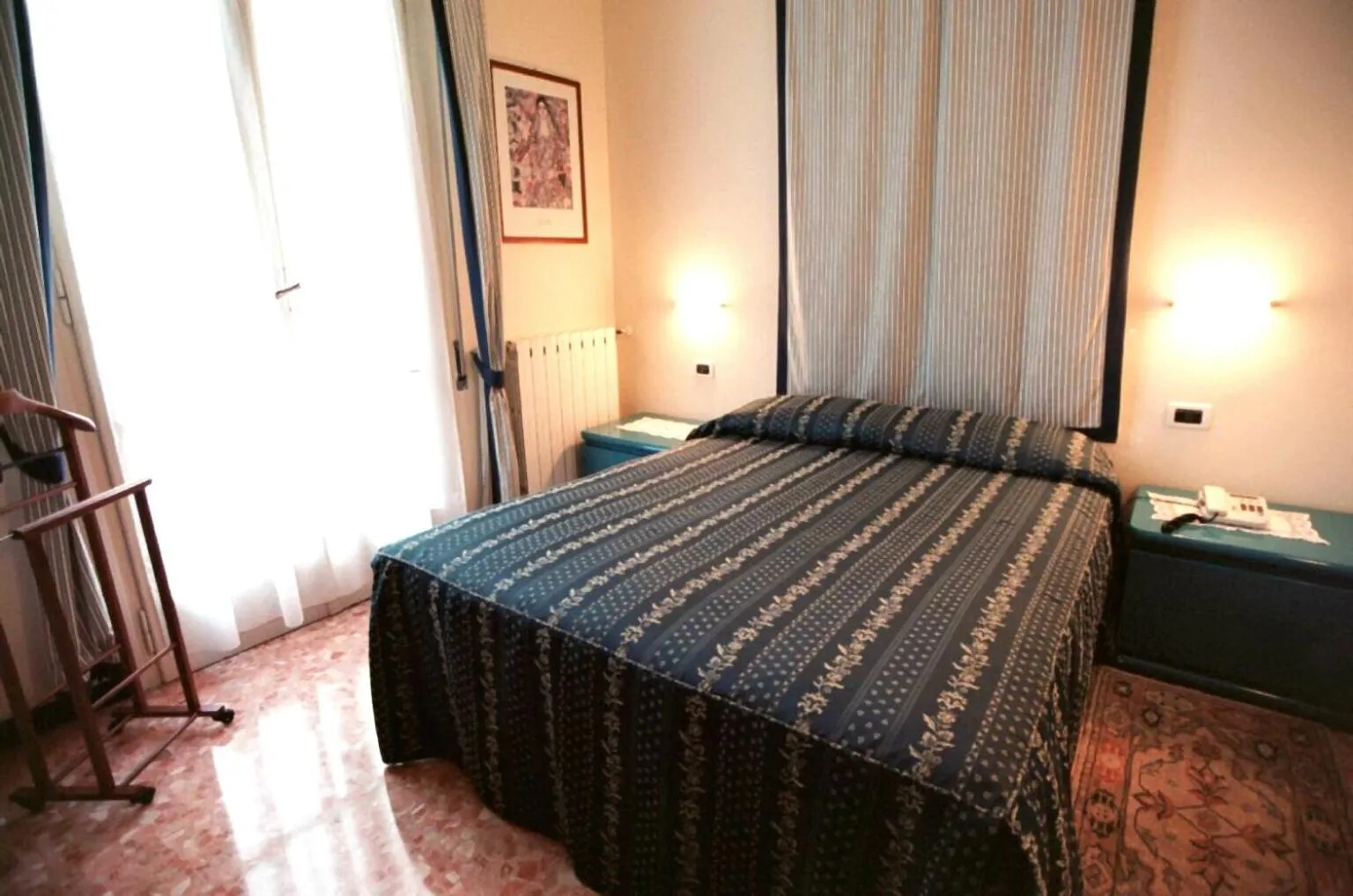 Bed in Hotel Pescetto