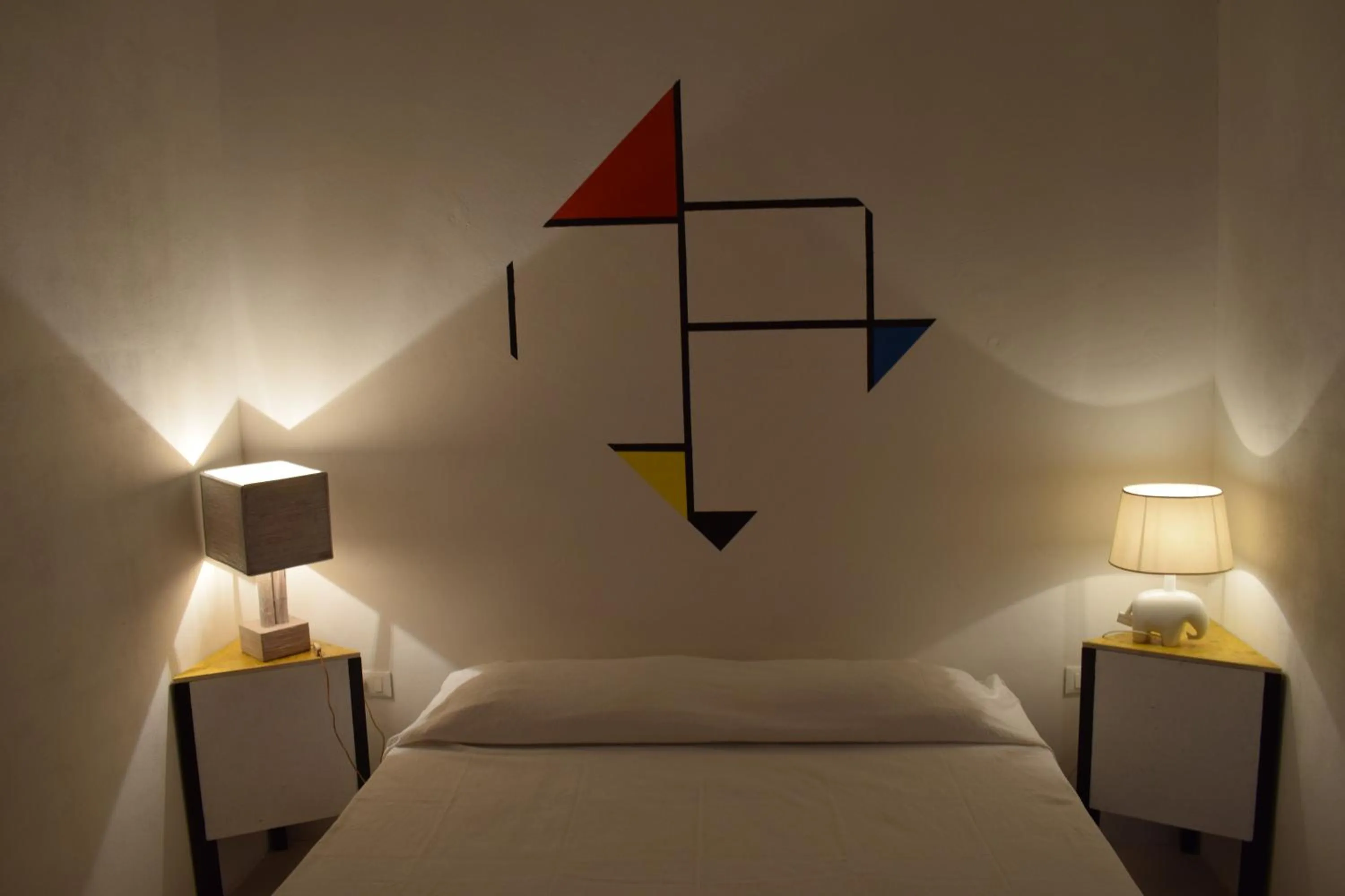 Bed in La casa degli artisti