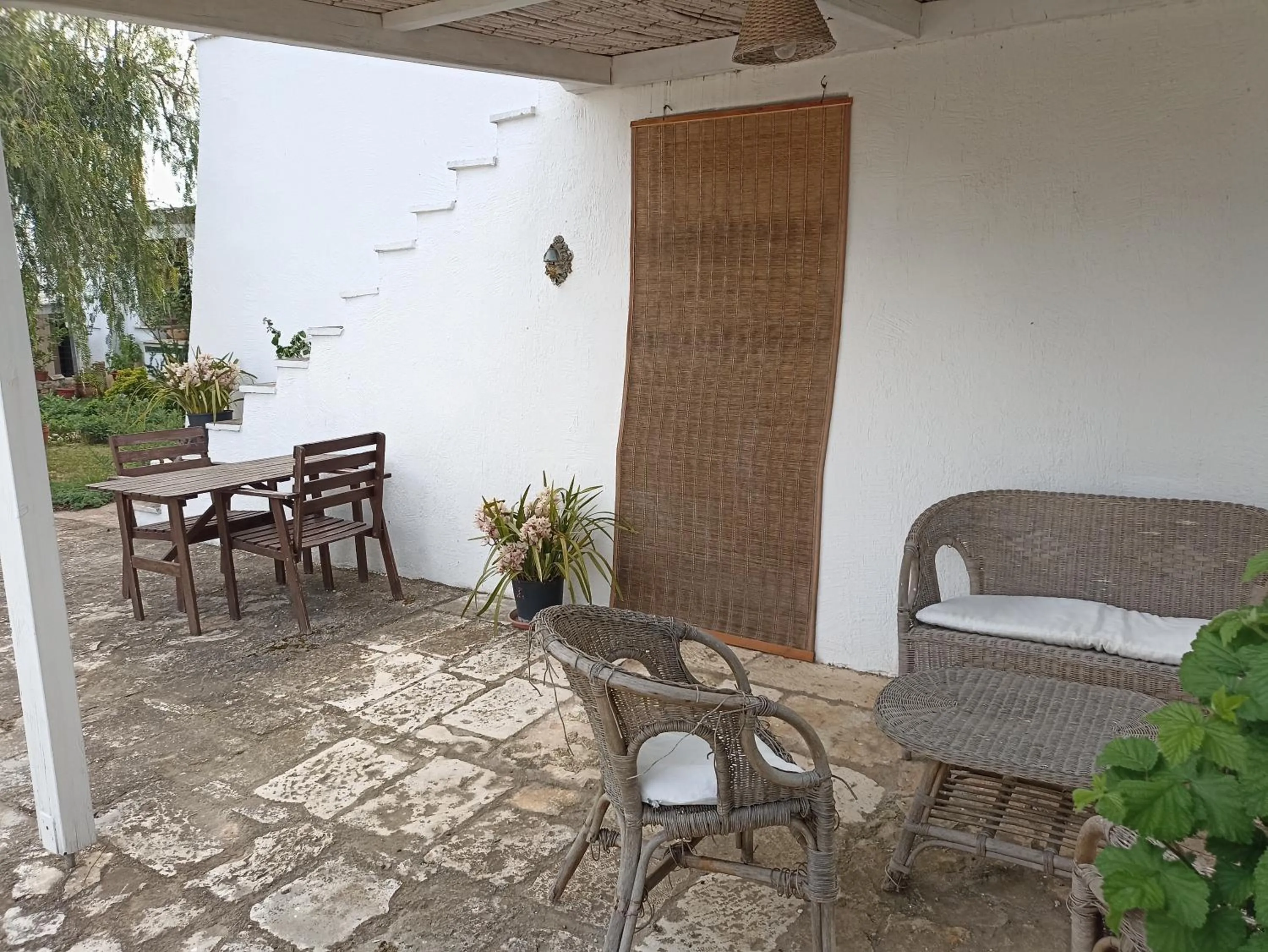 Patio in La casa degli artisti