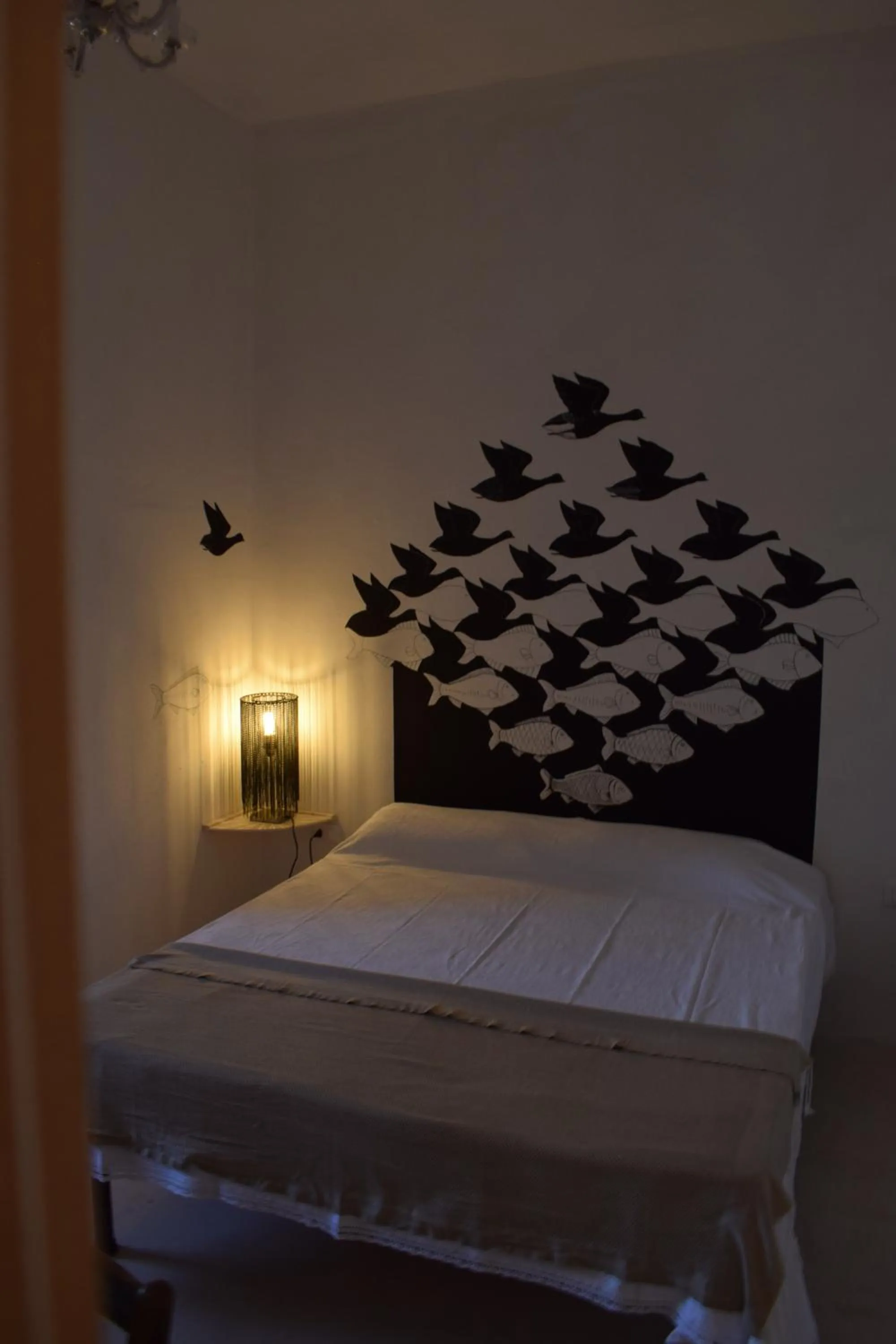 Bed in La casa degli artisti