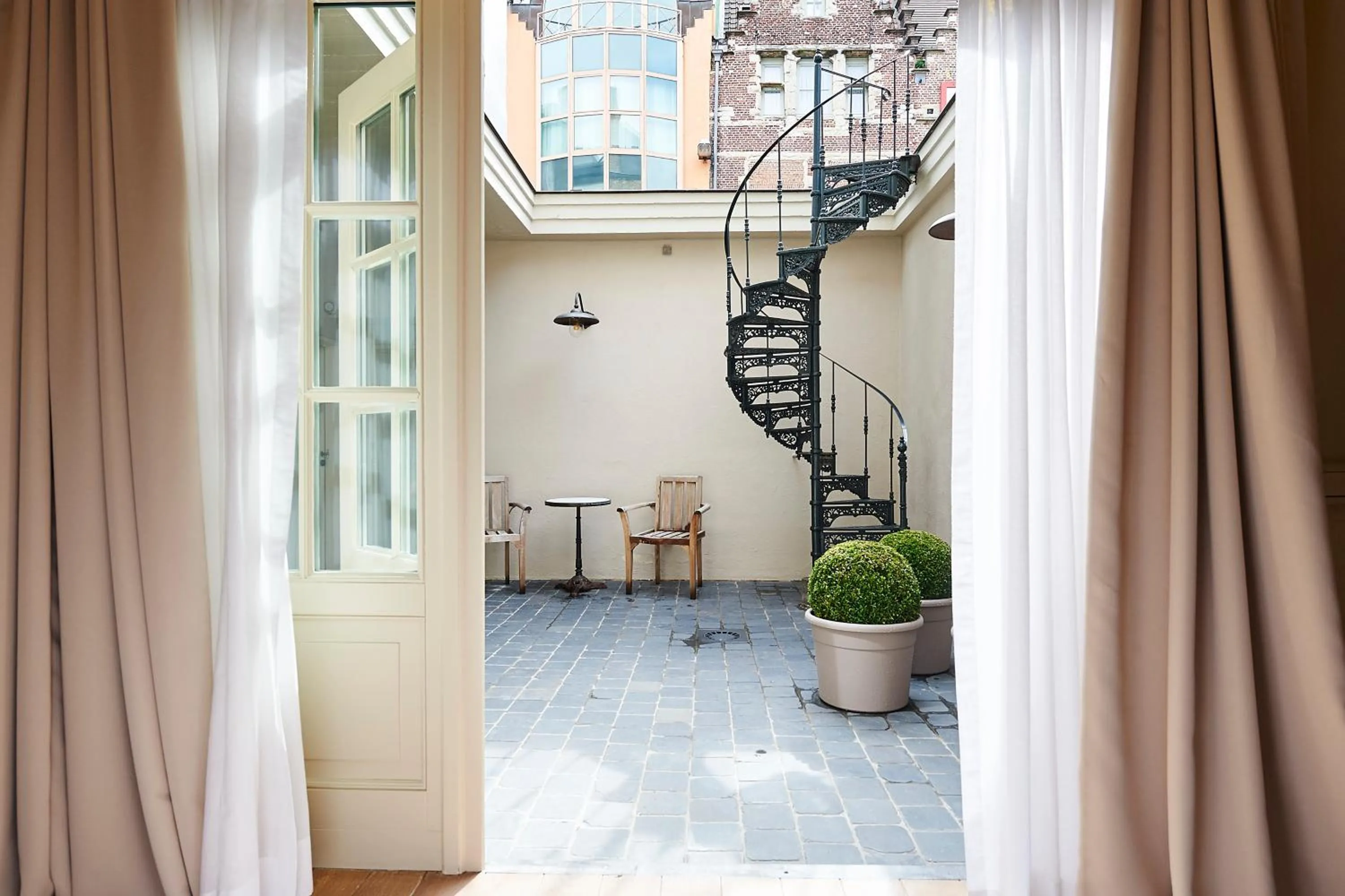 Patio in B&B Maryline