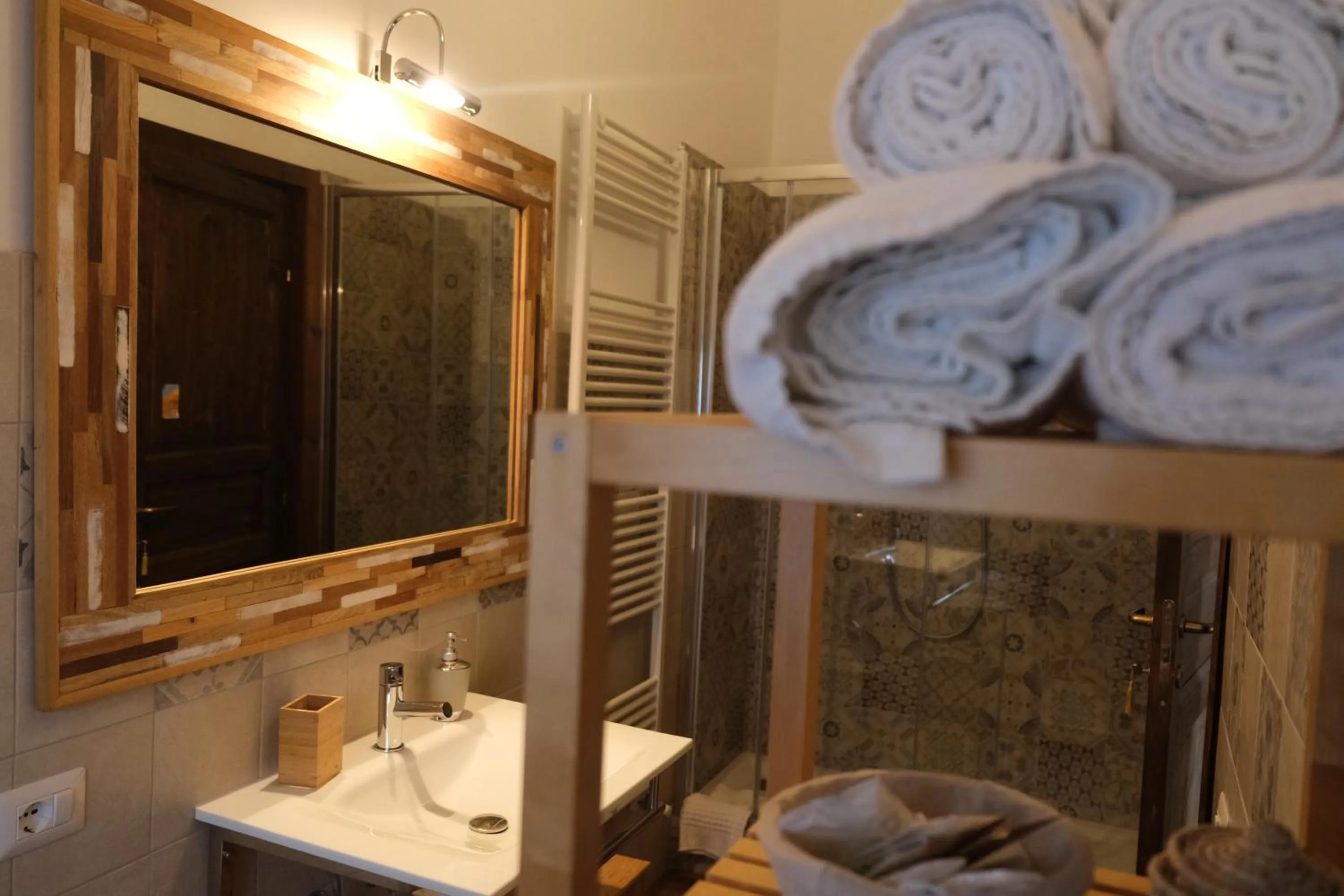 Bathroom in Dimora Amina