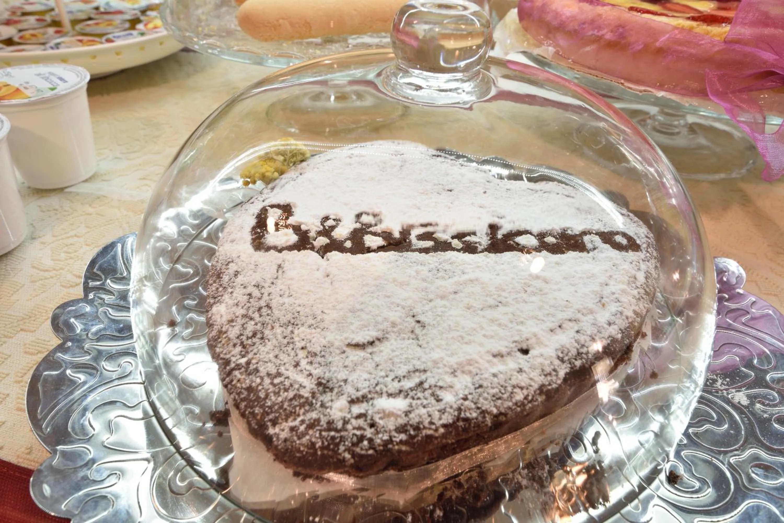 Food close-up in B&B Issicoro