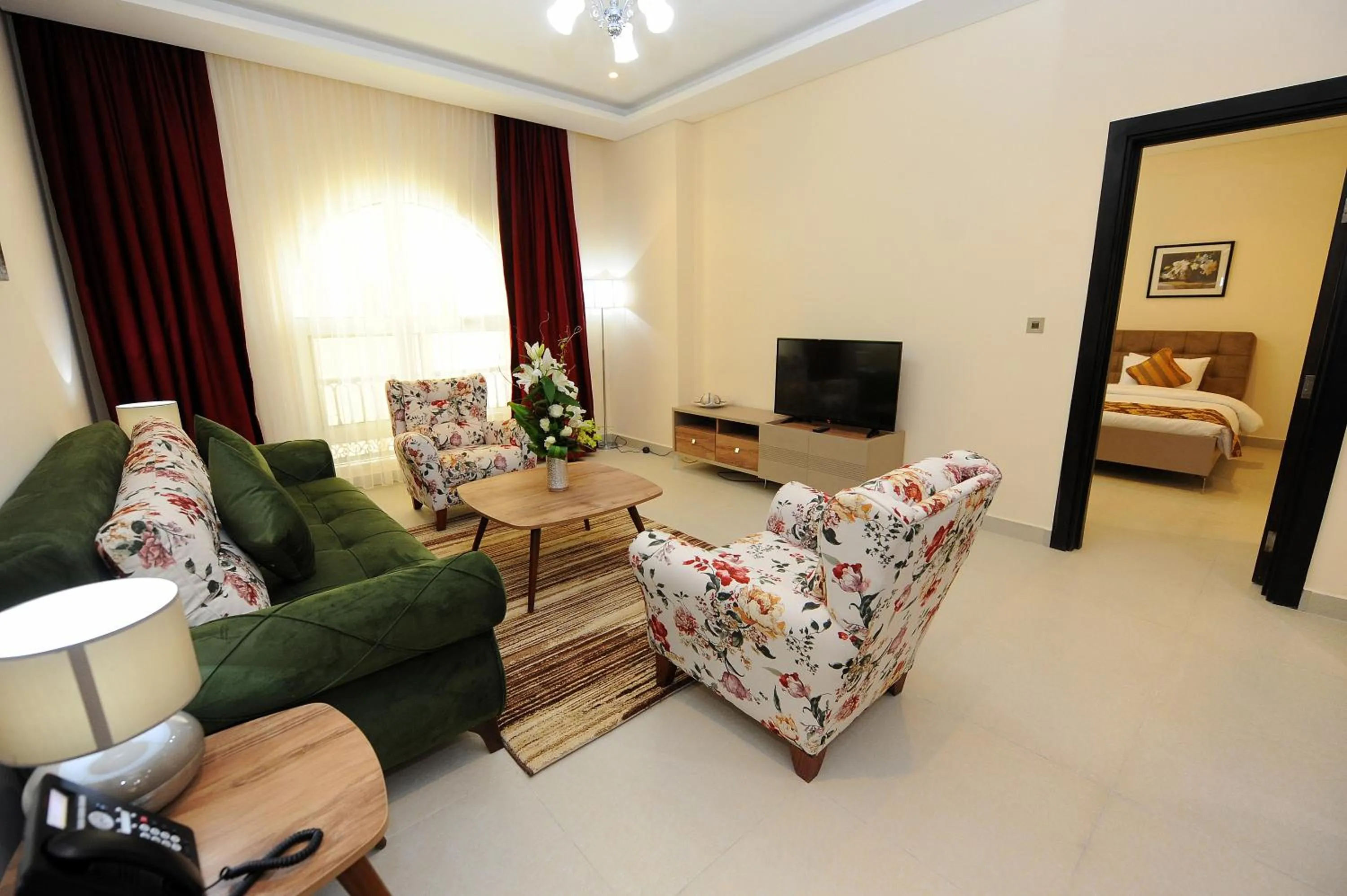 Living room in Al Mansour Park Inn Hotel&Apartment