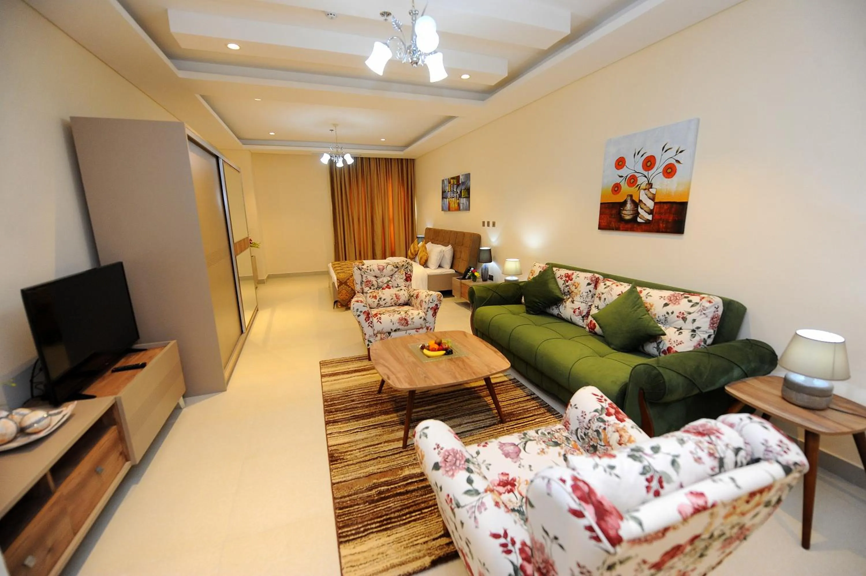 Living room in Al Mansour Park Inn Hotel&Apartment