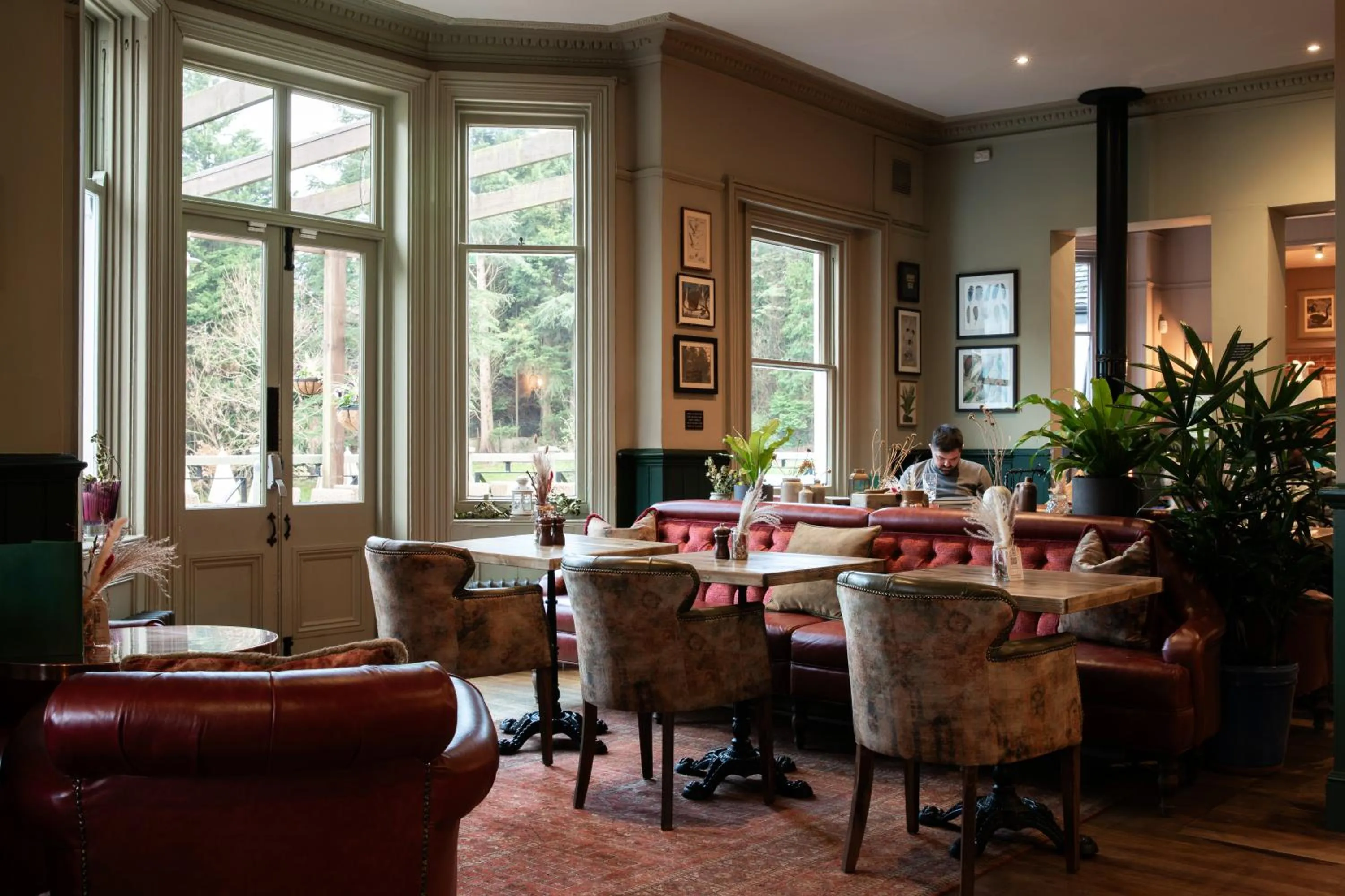 Lounge or bar in Worplesdon Place Hotel