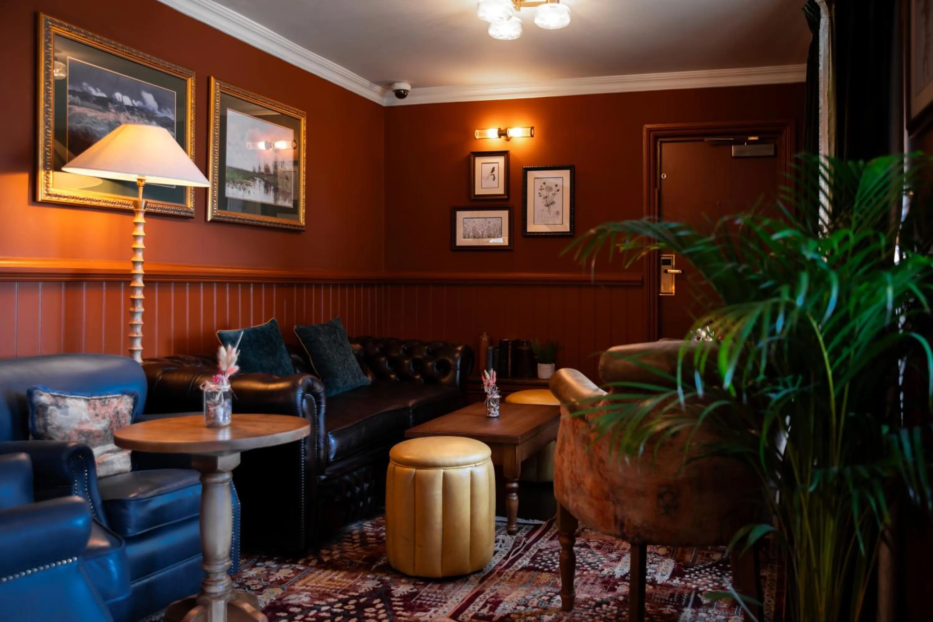 Seating area in Worplesdon Place Hotel