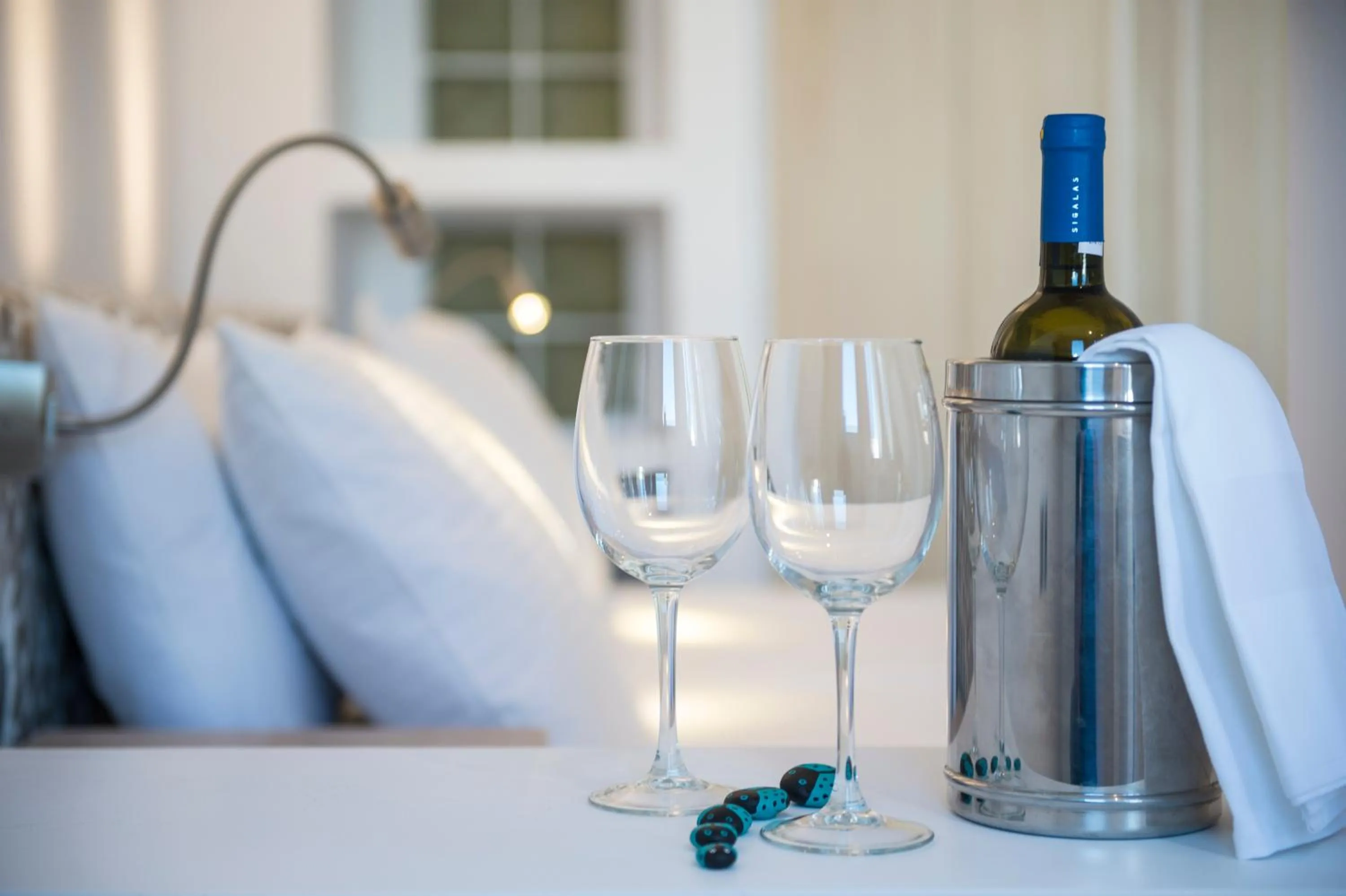 Decorative detail in Kanale's Rooms & Suites