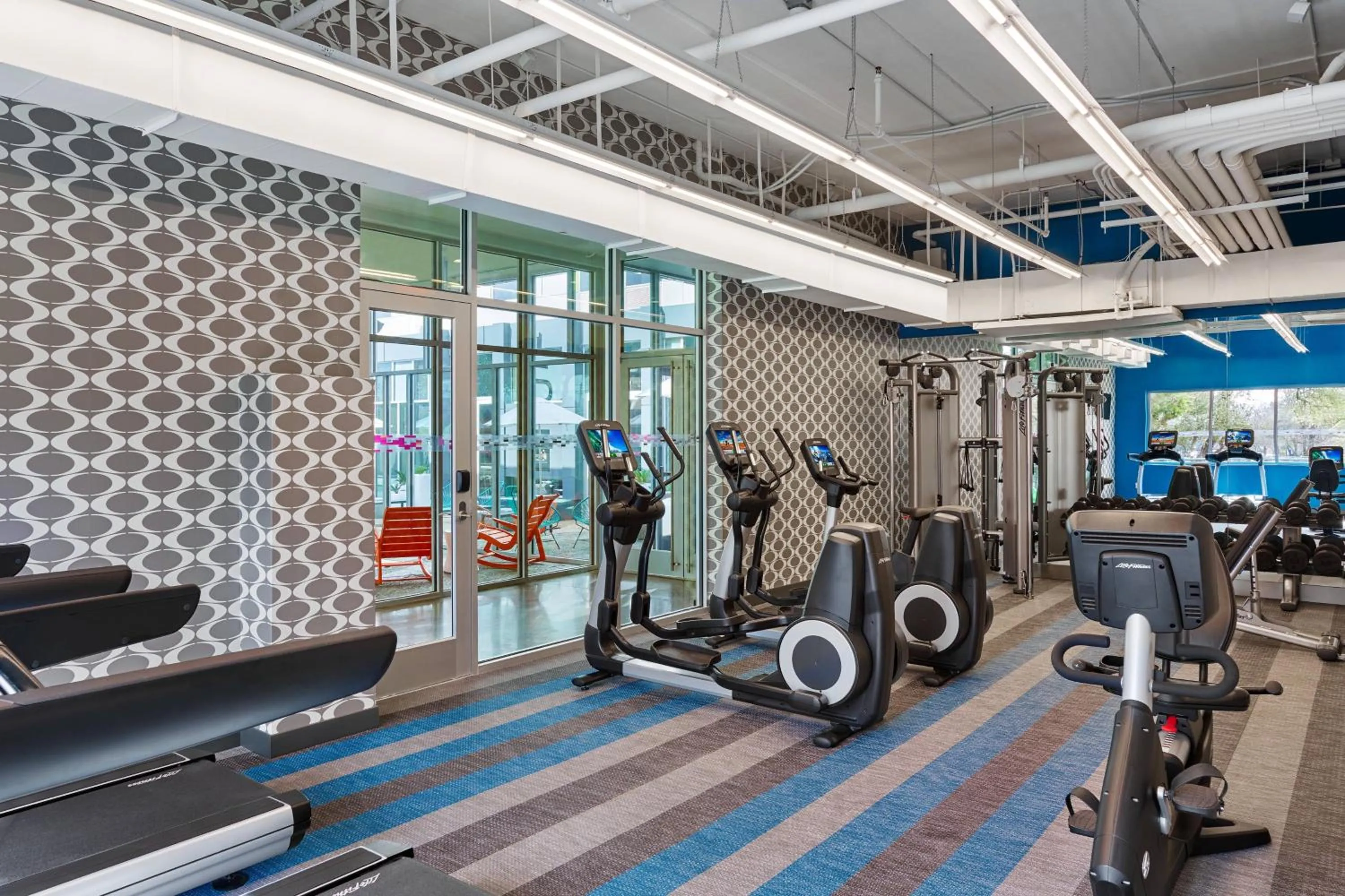 Fitness centre/facilities in Aloft Austin Northwest
