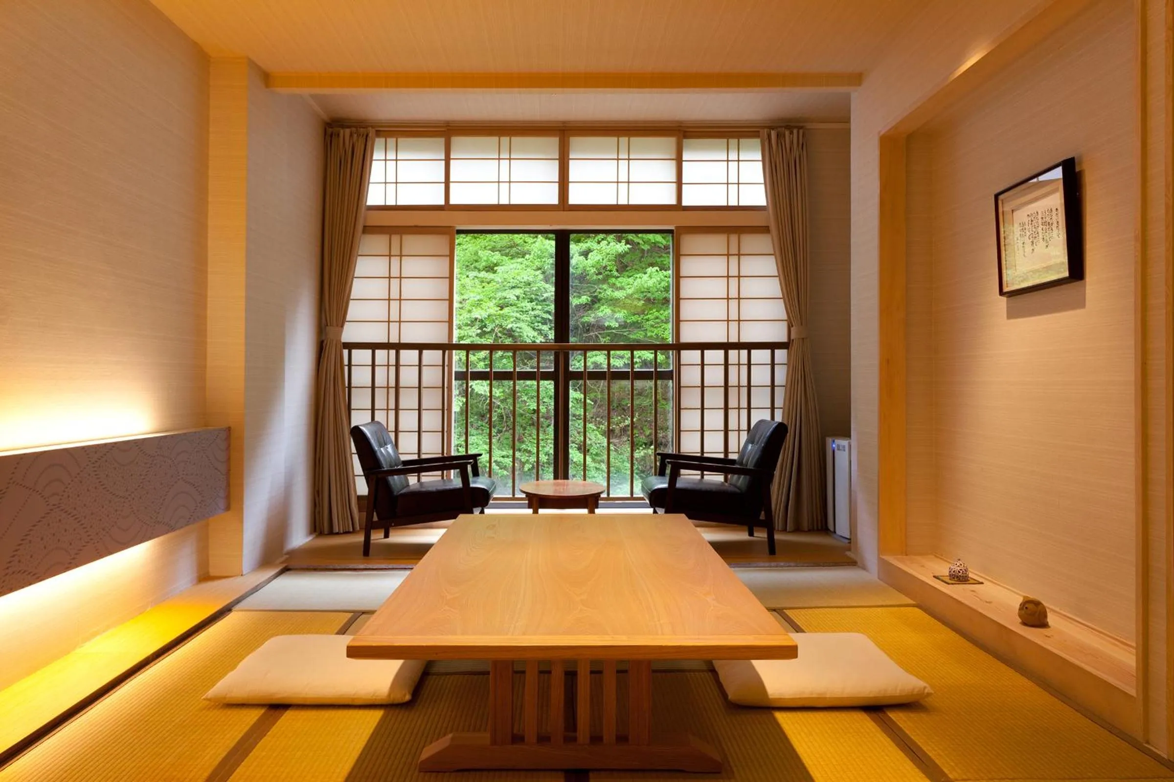 Photo of the whole room in Shosuke-no-Yado Takinoyu