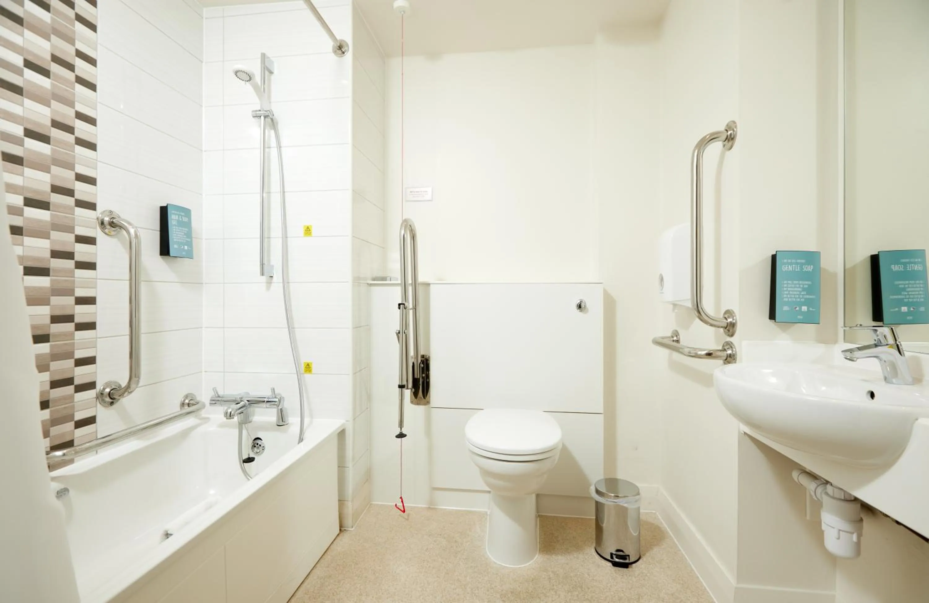 Bathroom in The Quays by Greene King Inns