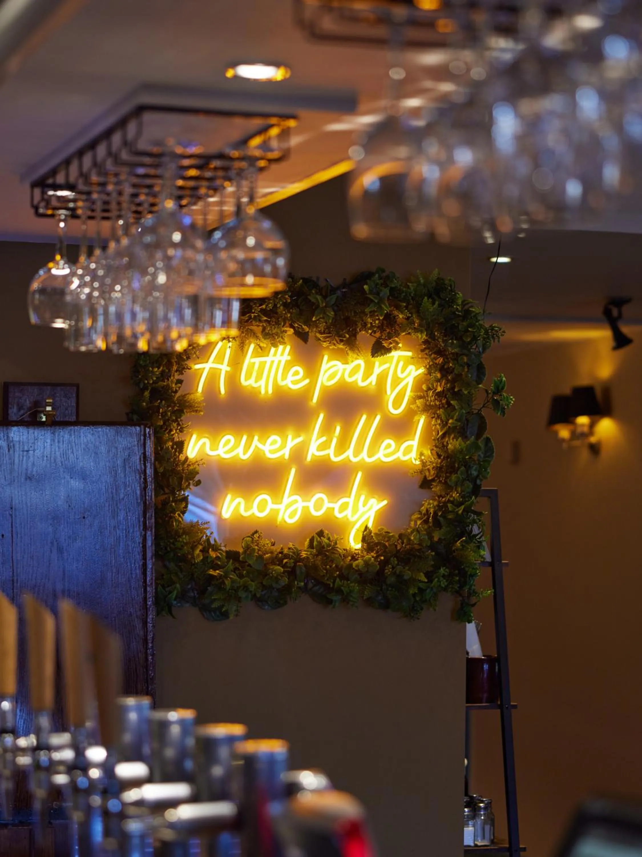 Decorative detail in The Quays by Greene King Inns