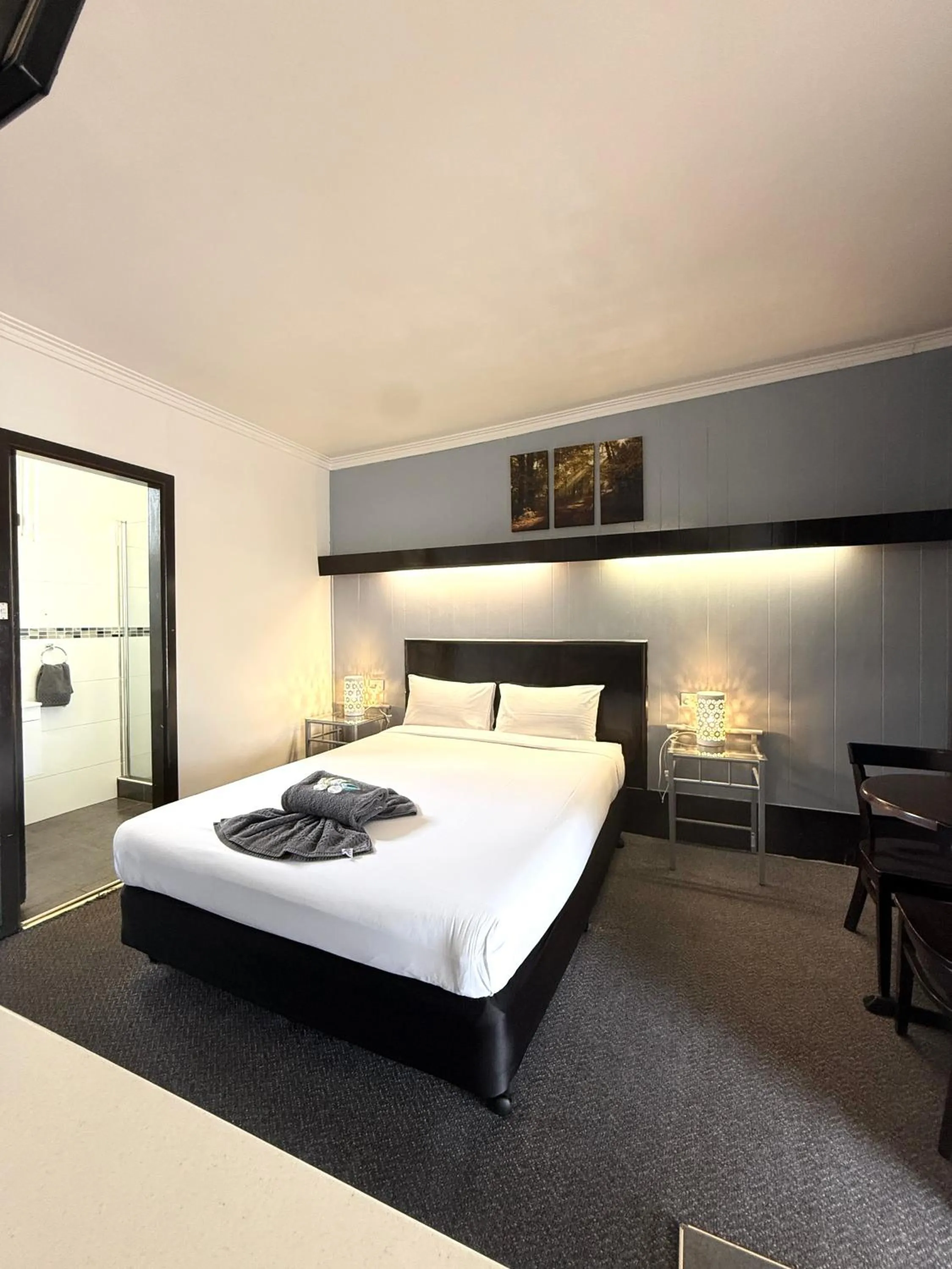 Bed in Motel St Arnaud