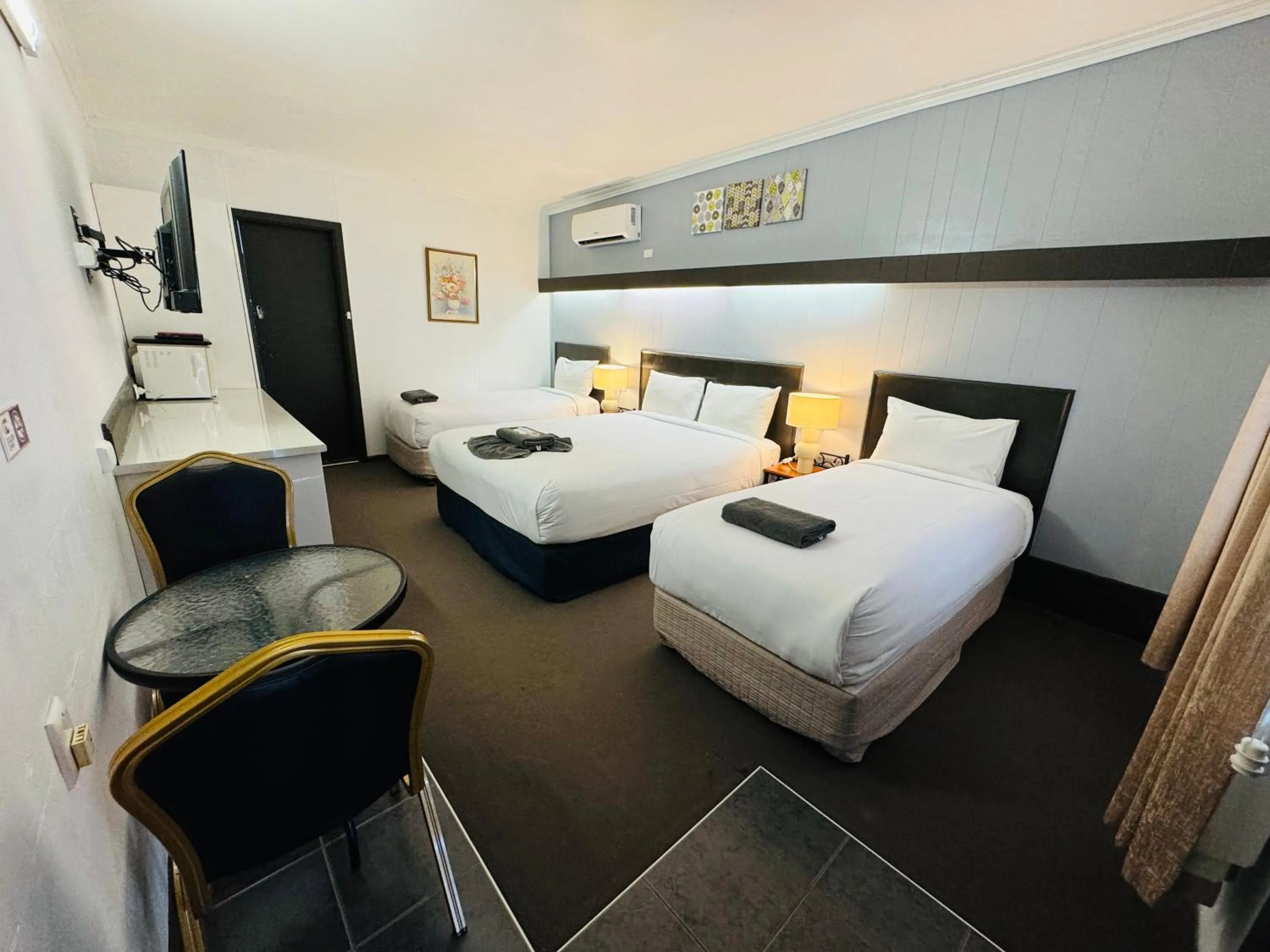 Bed in Motel St Arnaud