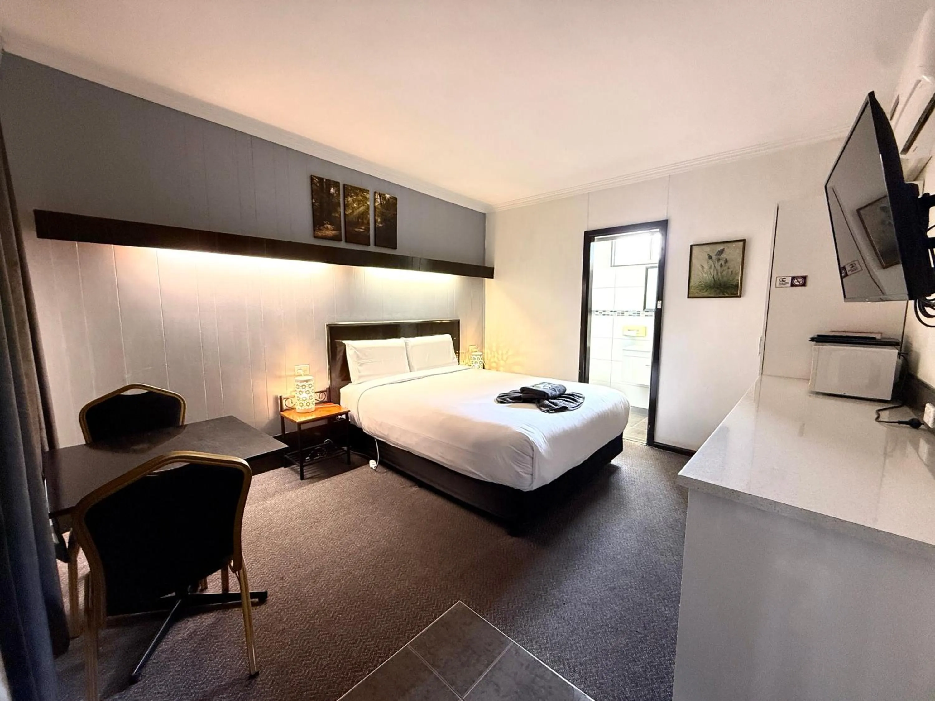 Bed in Motel St Arnaud