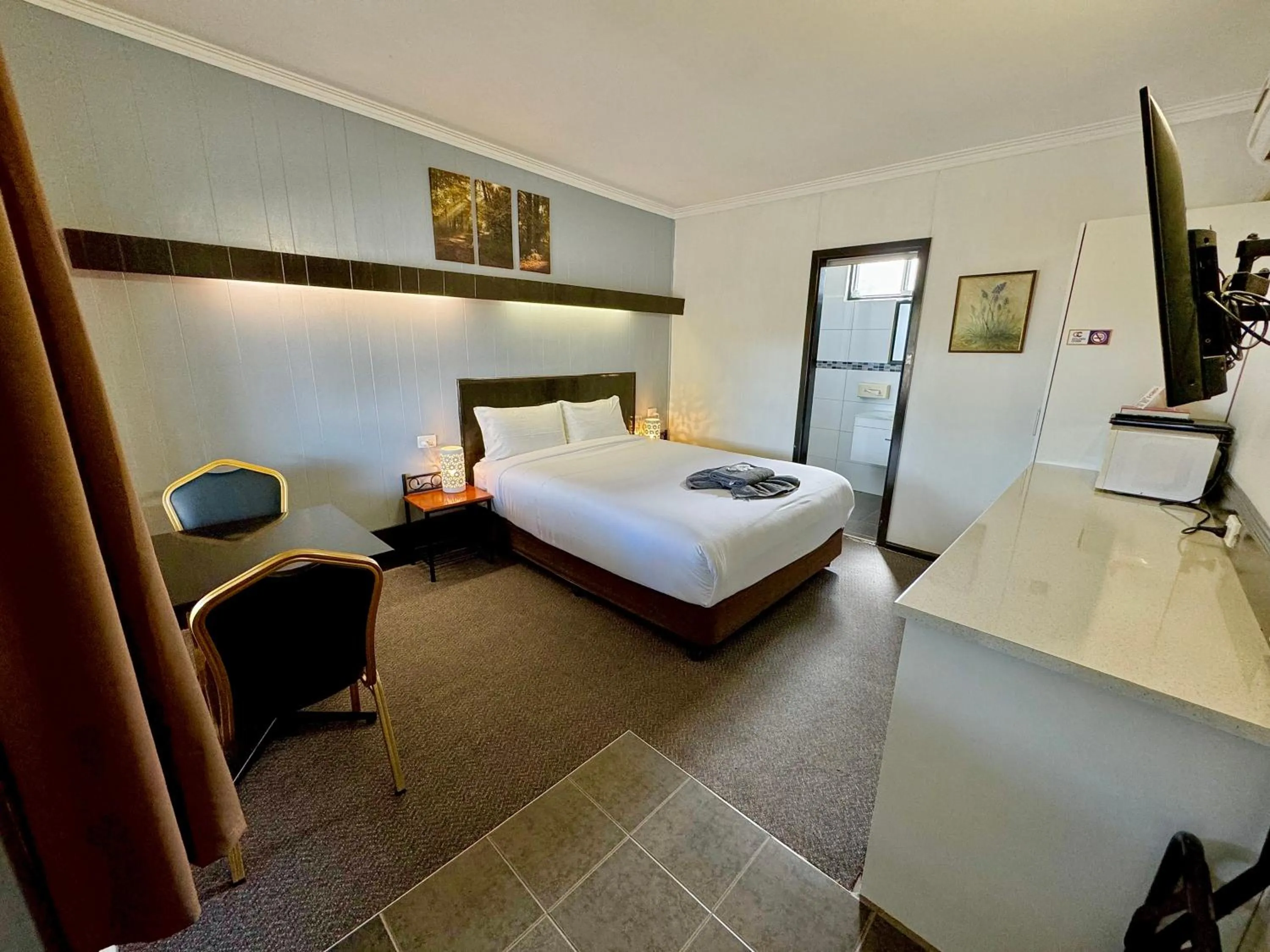 Bed in Motel St Arnaud
