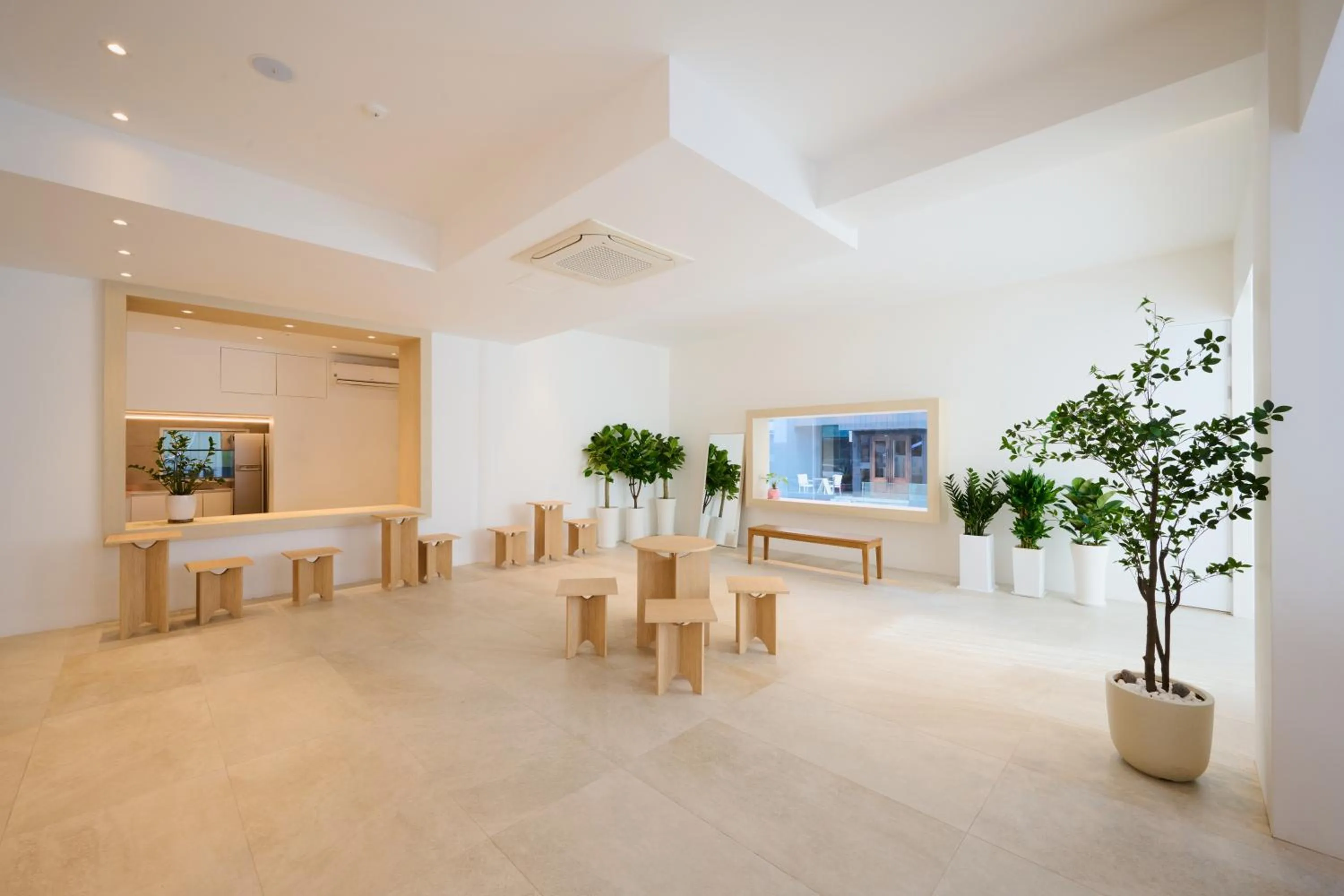 Lobby or reception in Canvas Hostel