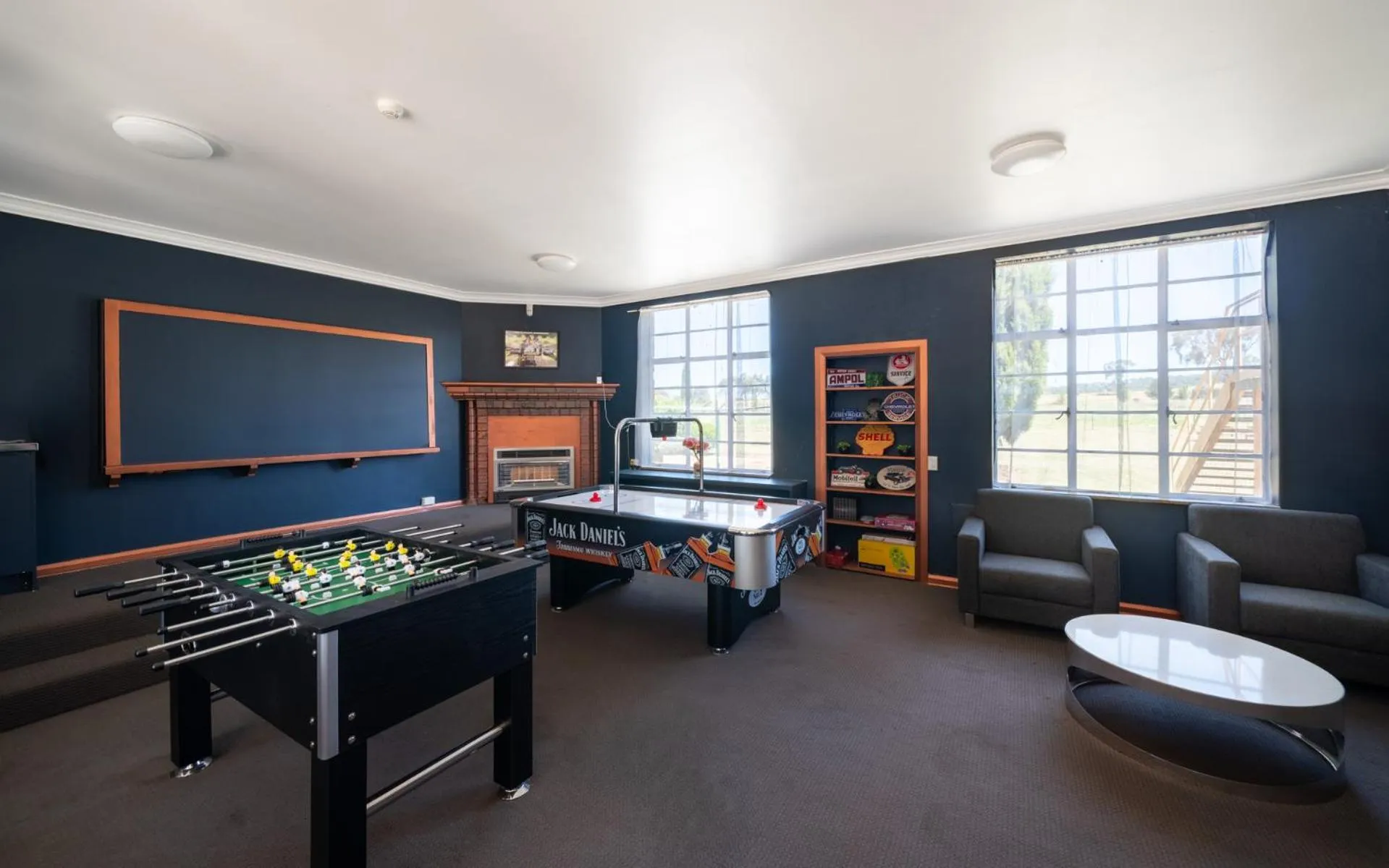 Game Room in The Hallows Accommodation