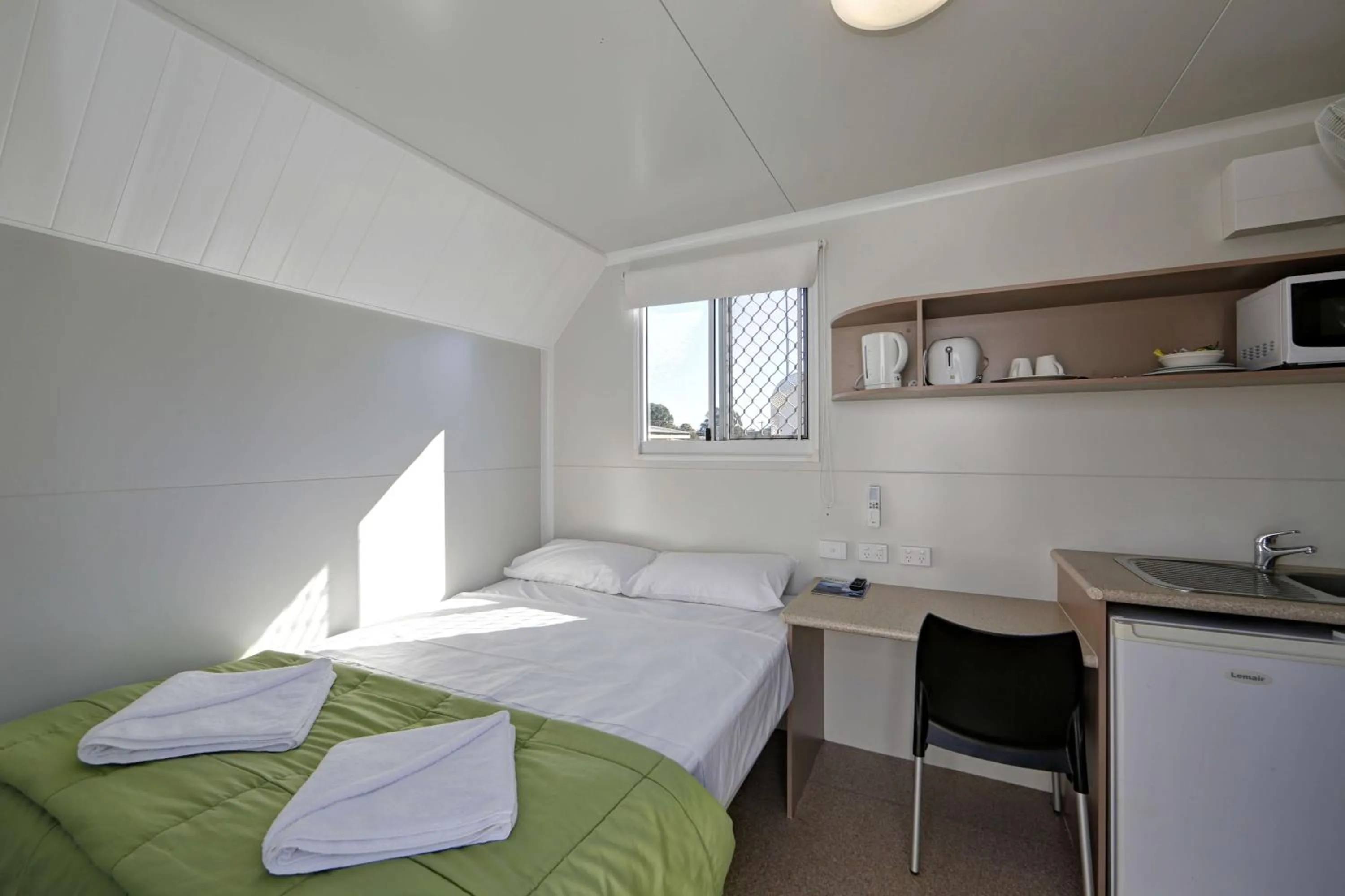 Bed in Ned Kelly's Motel