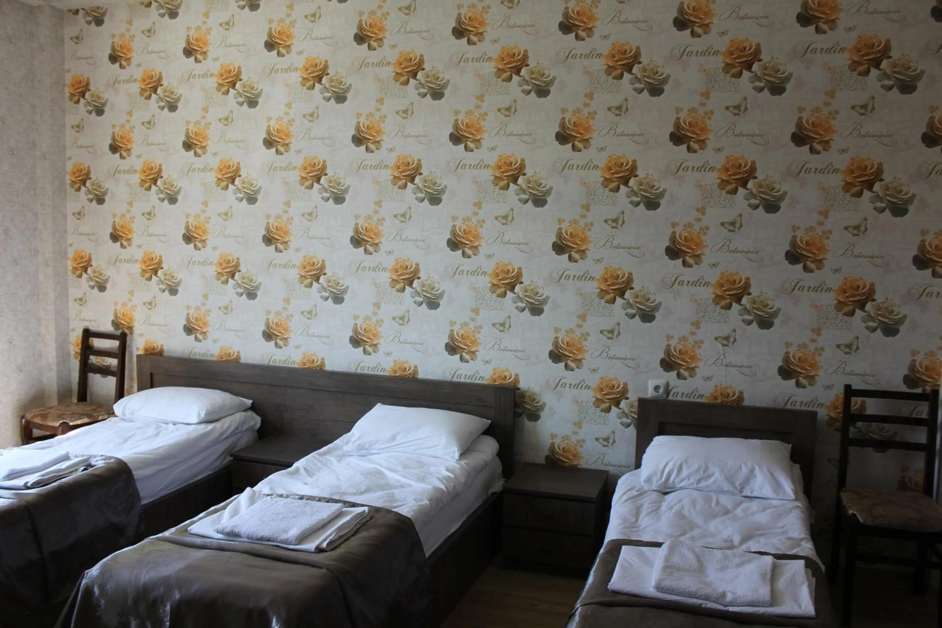 Decorative detail, Bed in Hotel Mimino