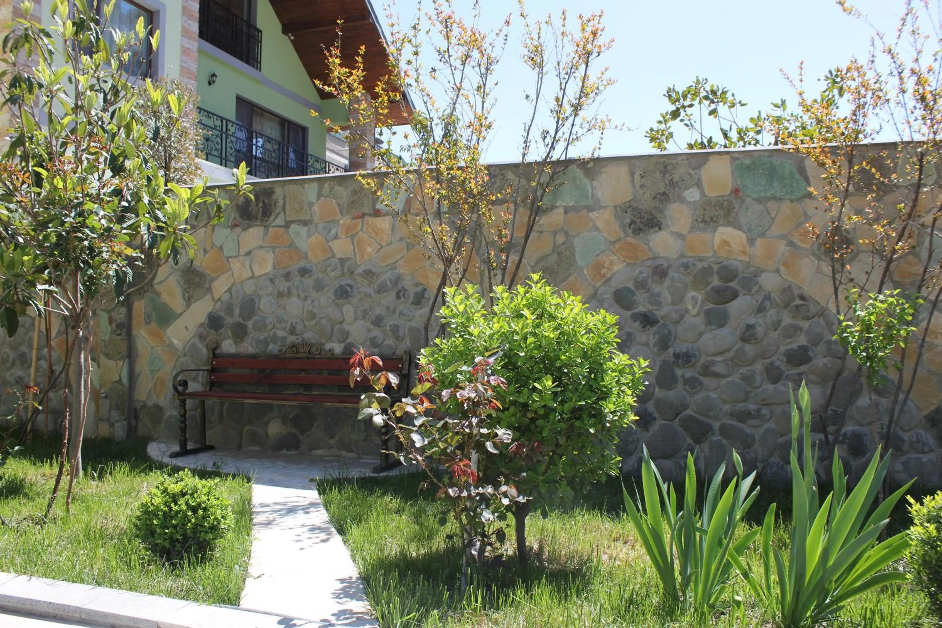 Garden in Hotel Mimino