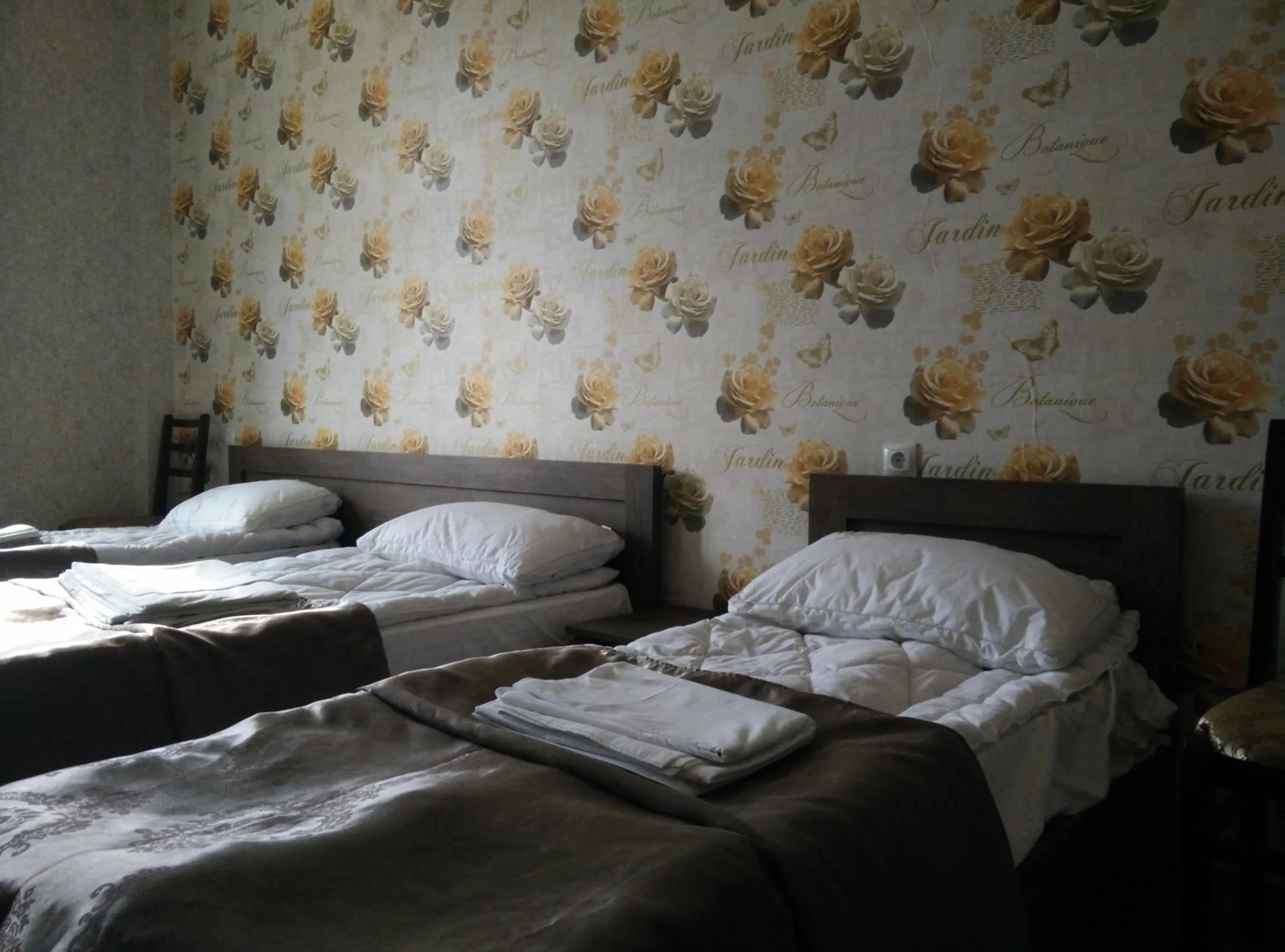 Bed in Hotel Mimino